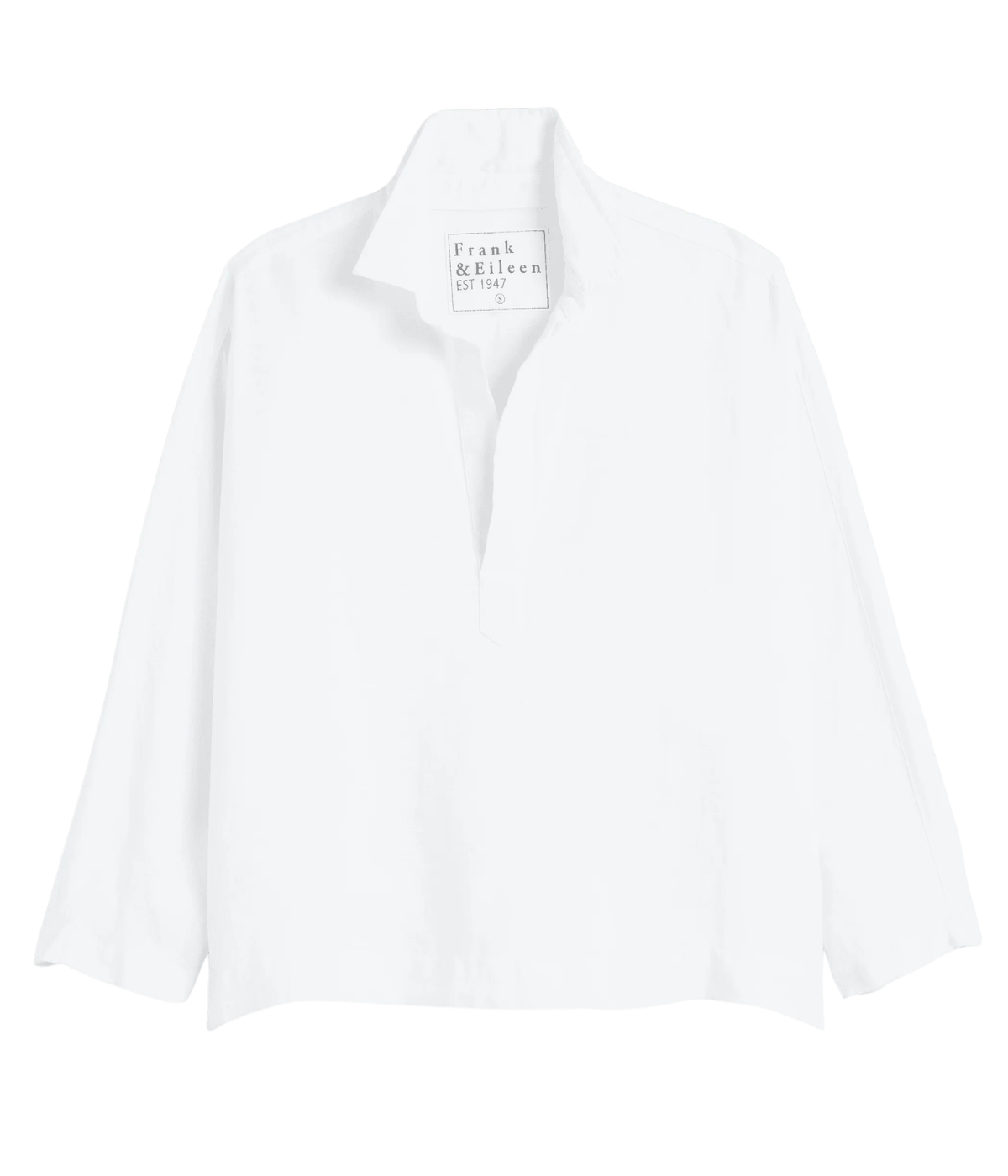 Gabi Popover Shirt In White