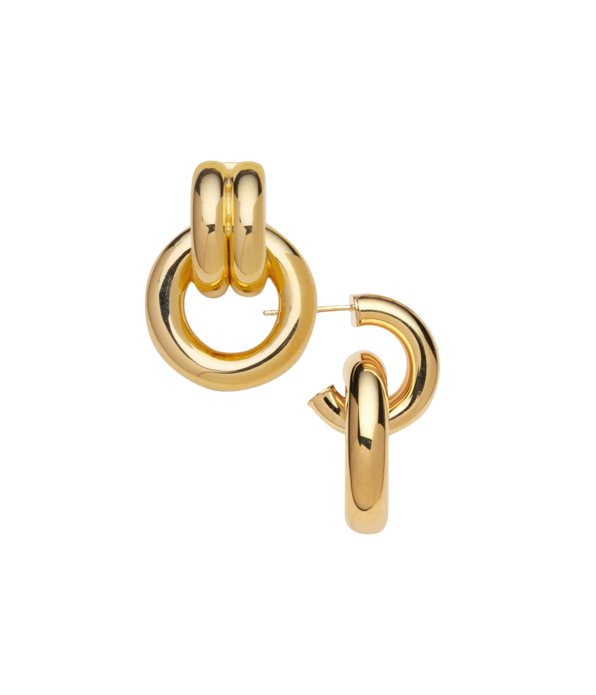 Gina 1.25" Earrings In Gold