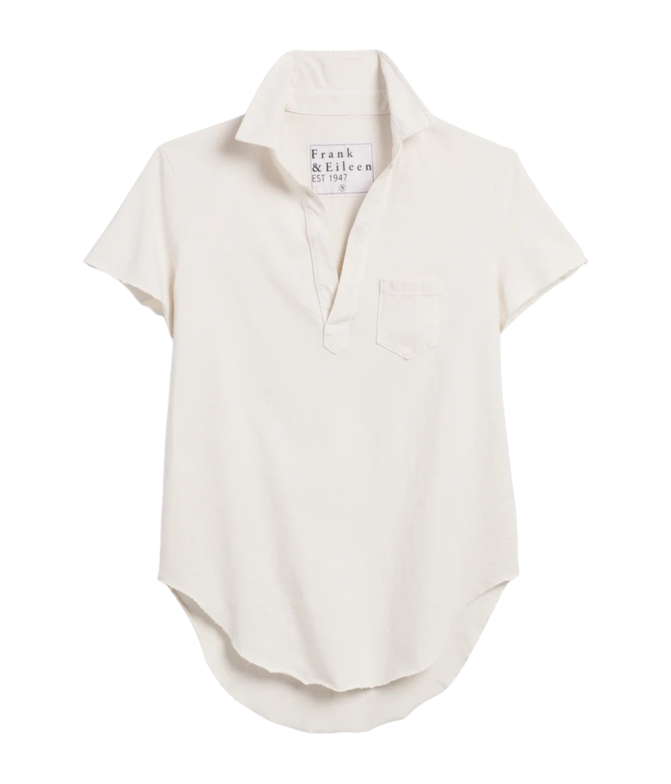 Charlotte Perfect Polo in Vintage White