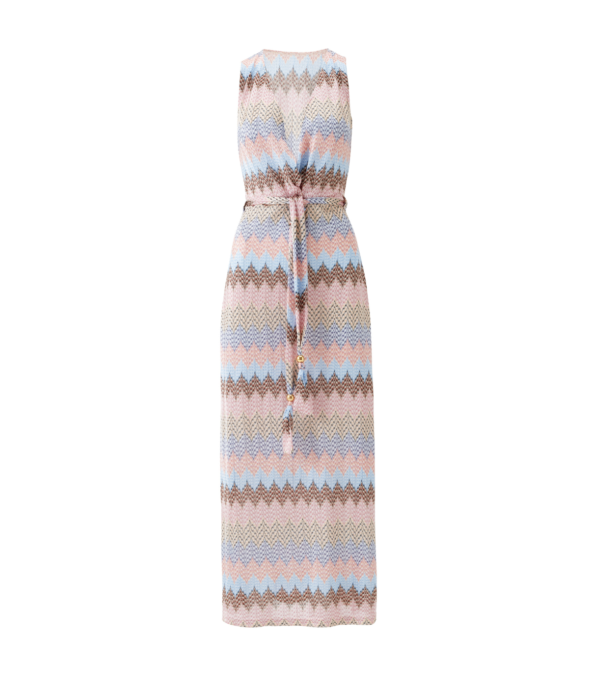 Bria Cr Casual Dress in Zigzag Stripe