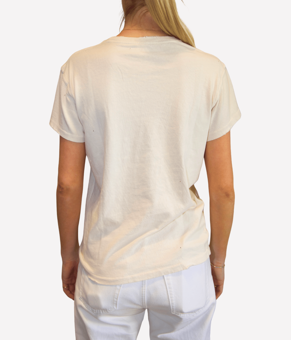 Stevie Nicks Crew Tee in Tan