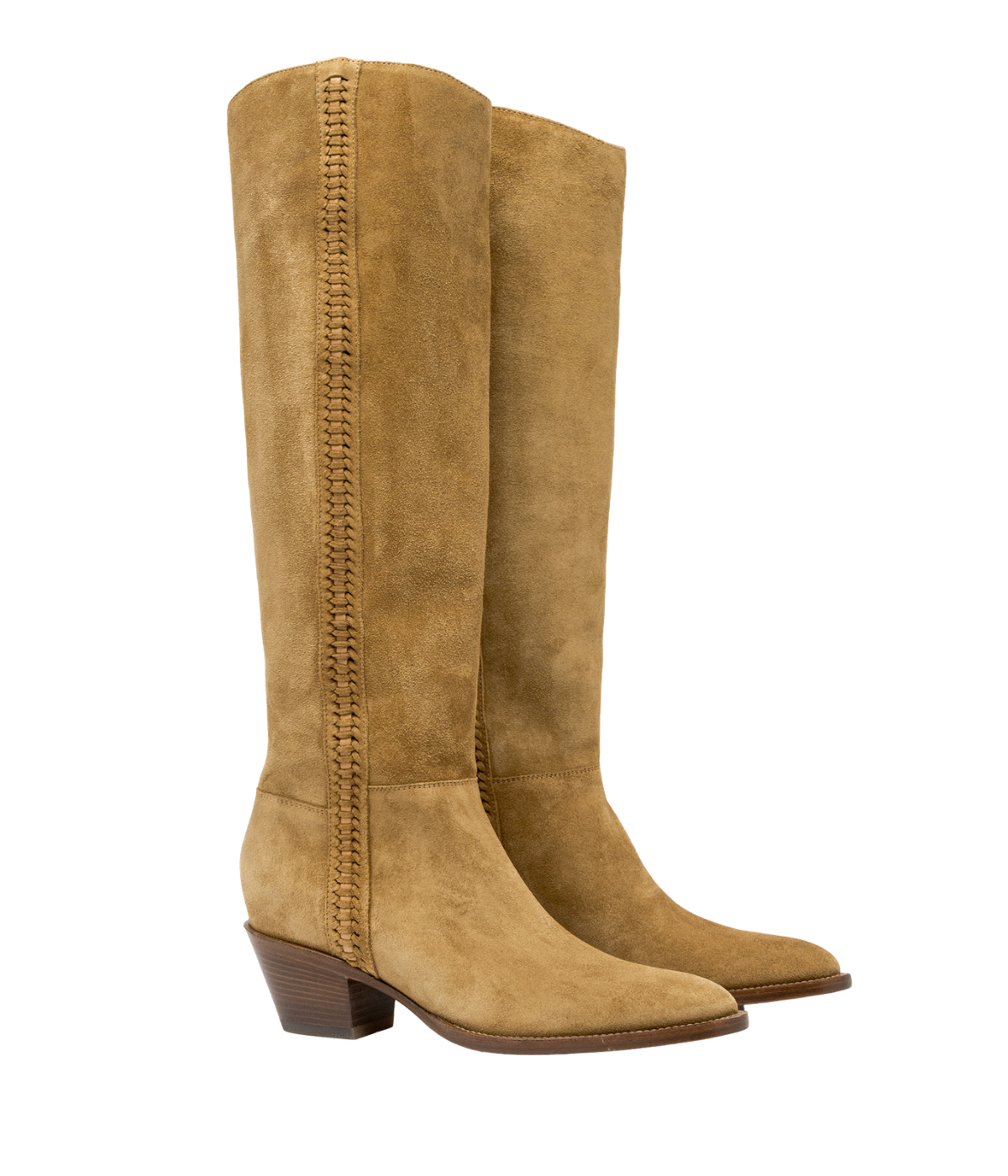 Annie Knee High Boot in Rame
