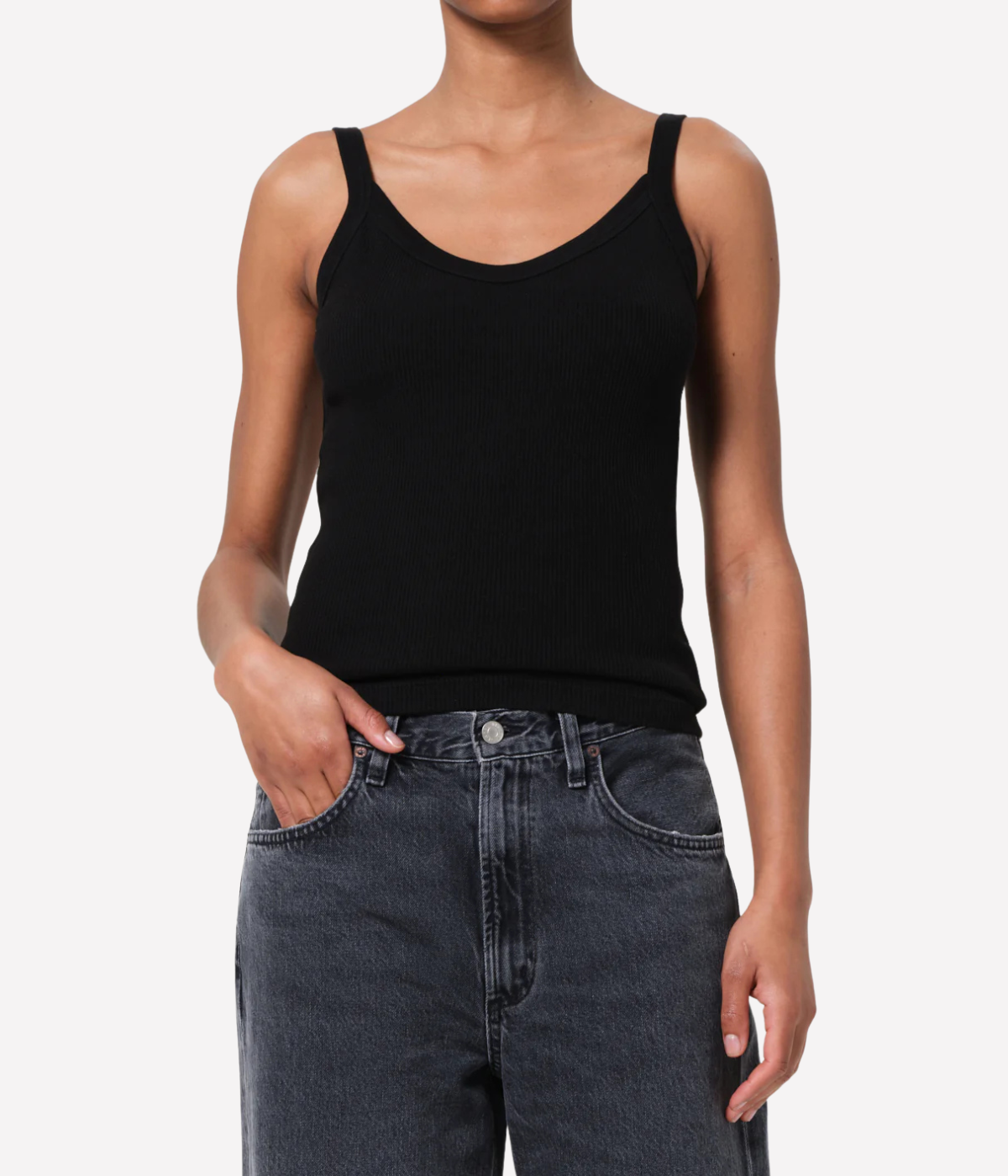 Jordan Tank in Black