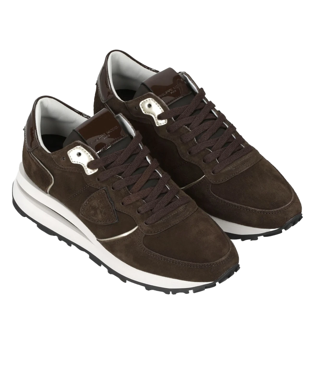 Tropez Haute Low Woman In Daim Brun