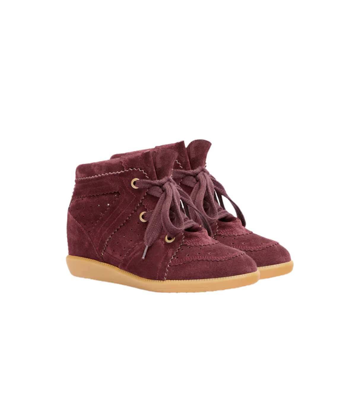 Bobby Sneaker in Plum