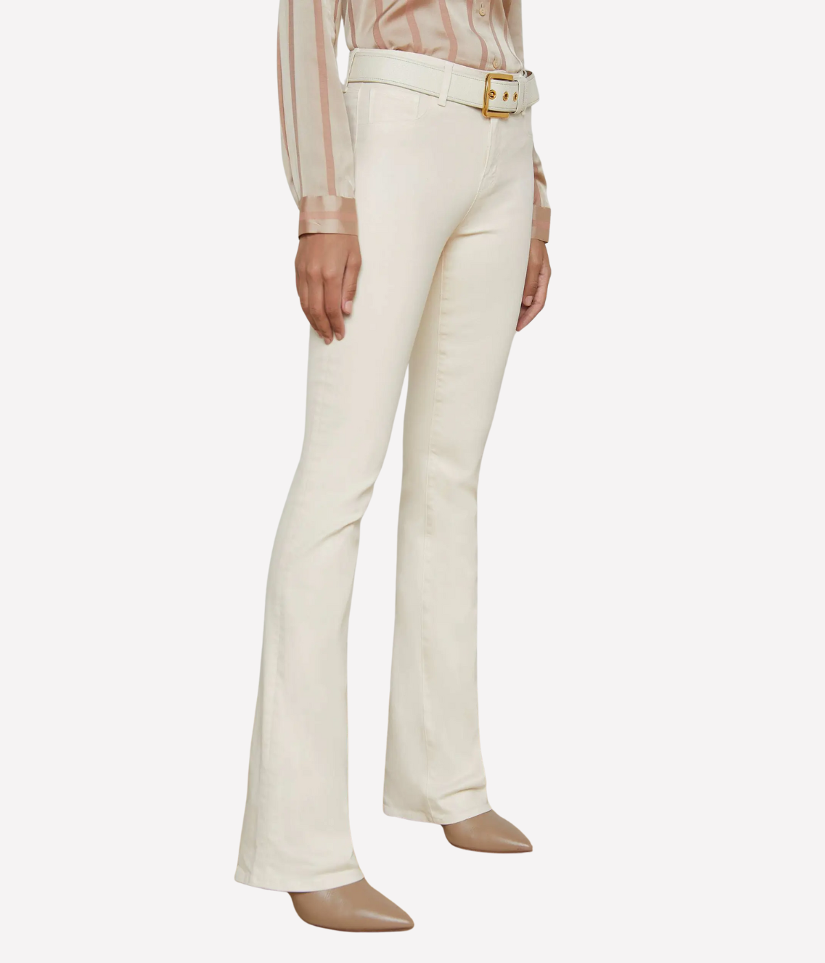 Selma H/R Sleek Baby Boot in French Vanilla Coated