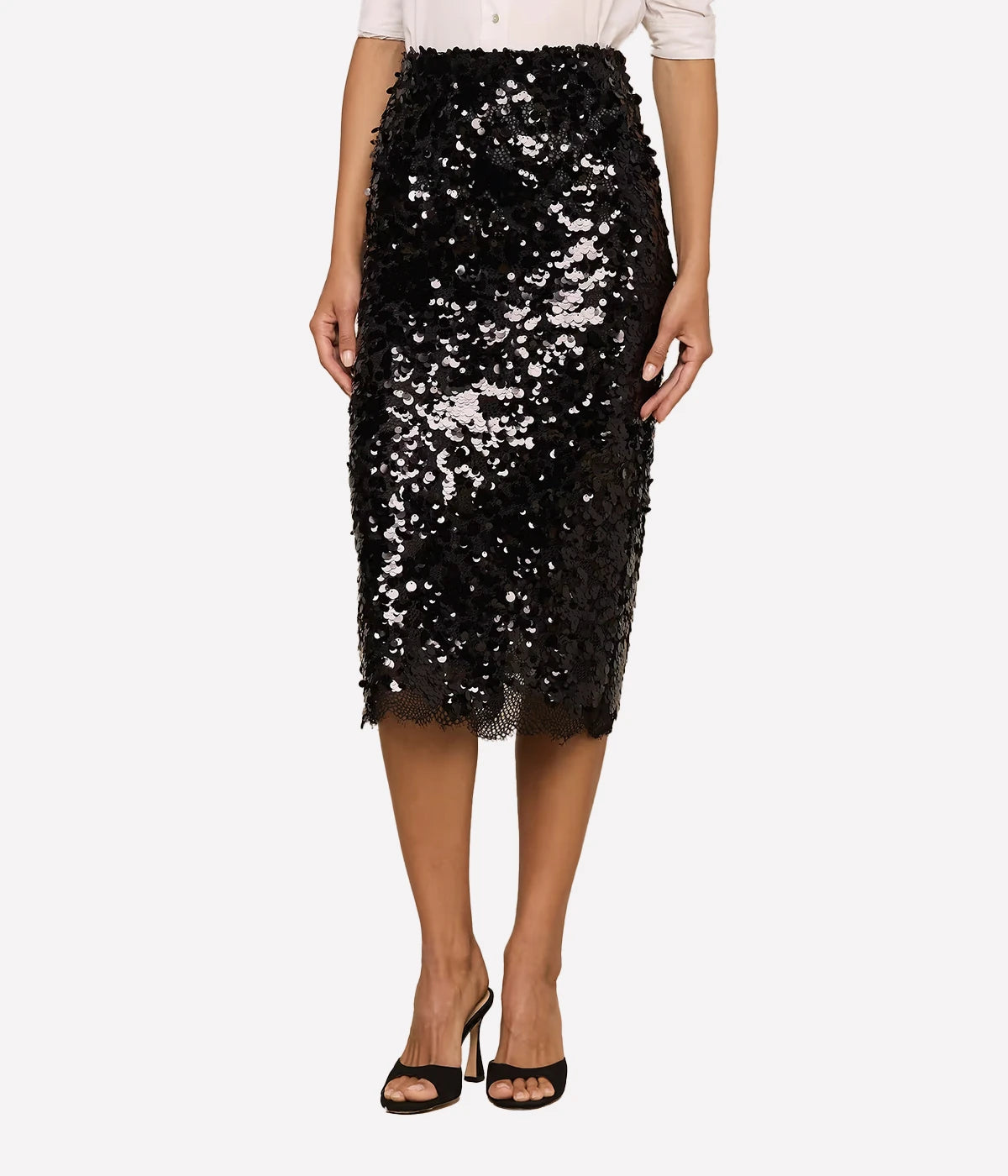 Makena Pencil Skirt In Black