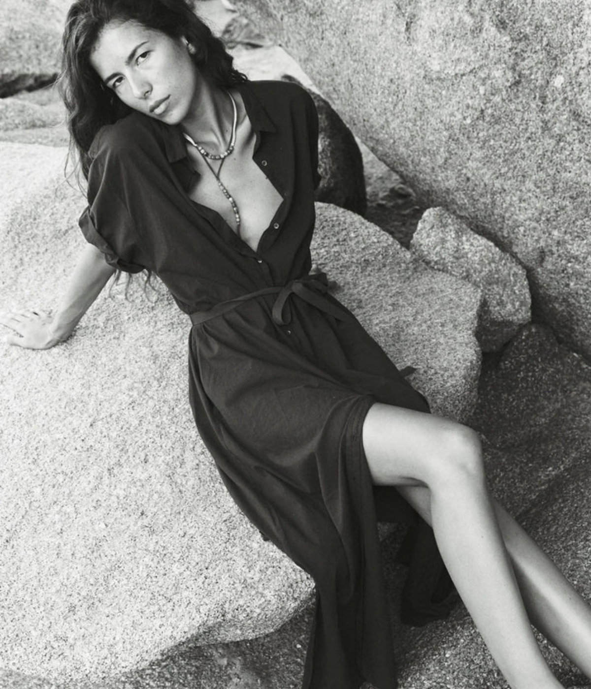 Linnet Dress in Black