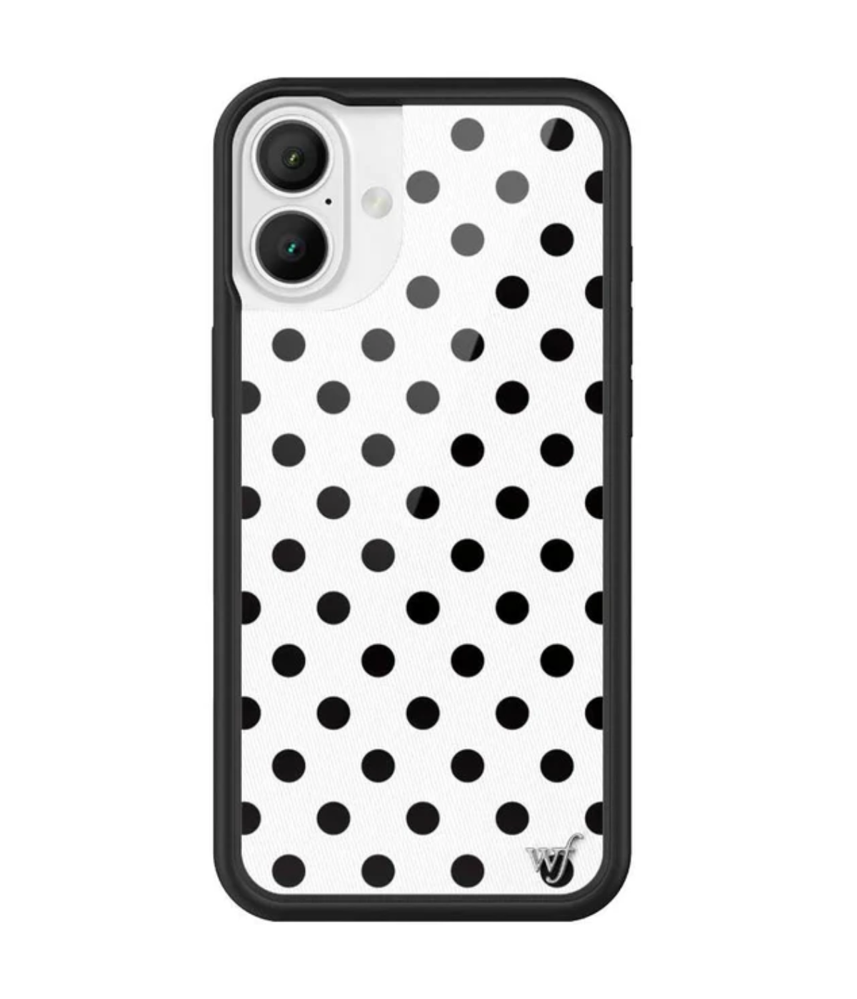 Polka Dot White and Black iPhone Case Polka Dot White and Black iPhone Case