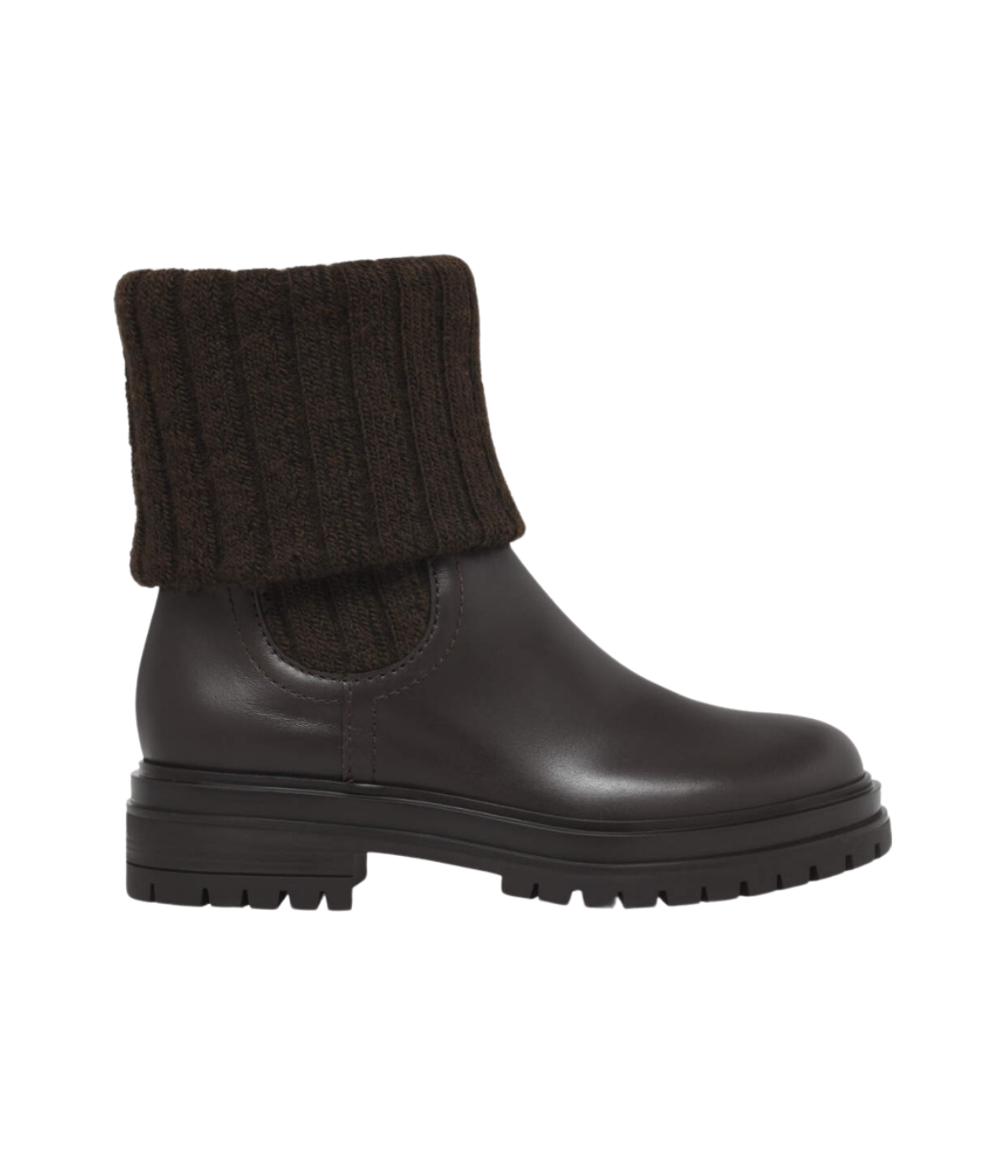 Tenney Calf Boot in Moka