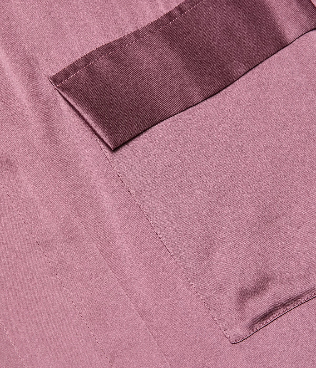 Klement Cargo Pocket Dress In Dusky Orchid