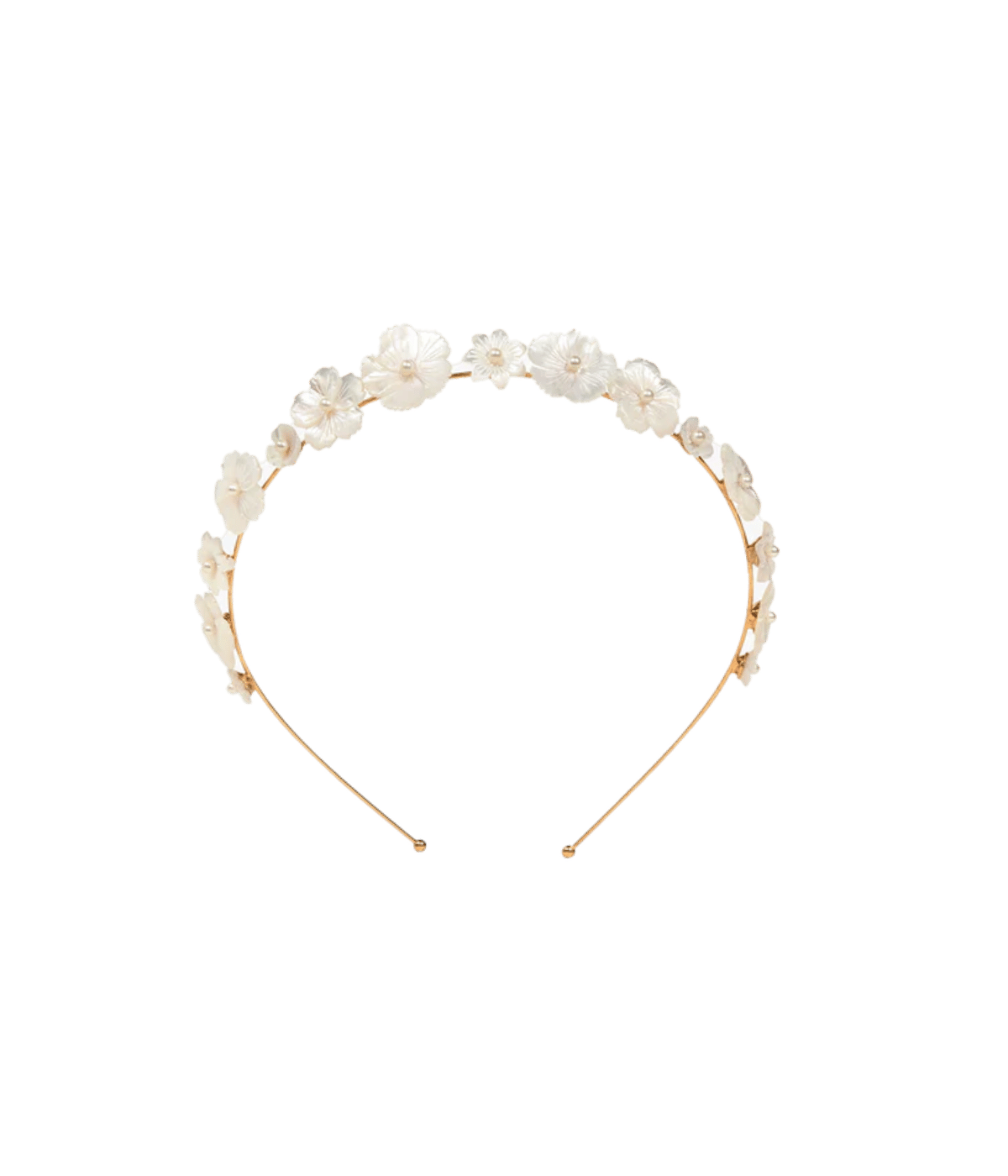 Jenna Headband in Mother of Pearl