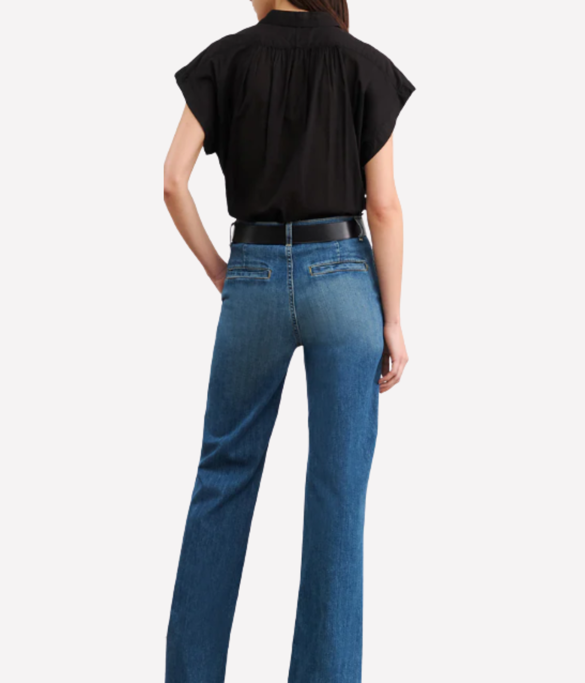 Normandy Blouse in Black