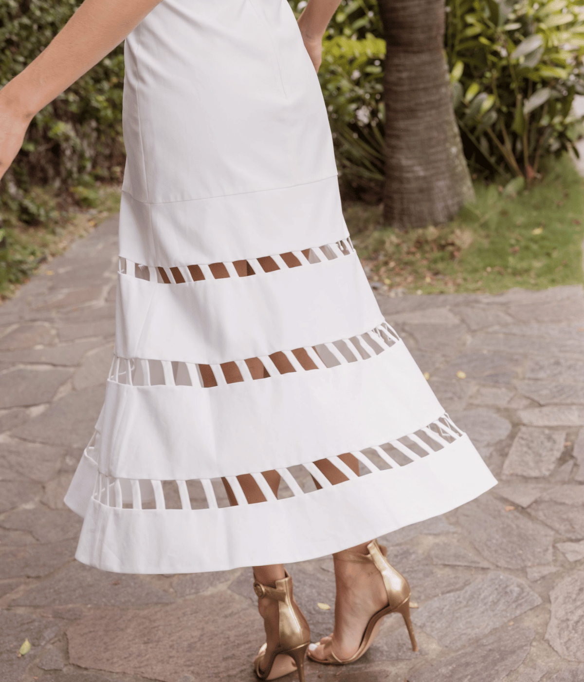 Janessa Dress in WHITE