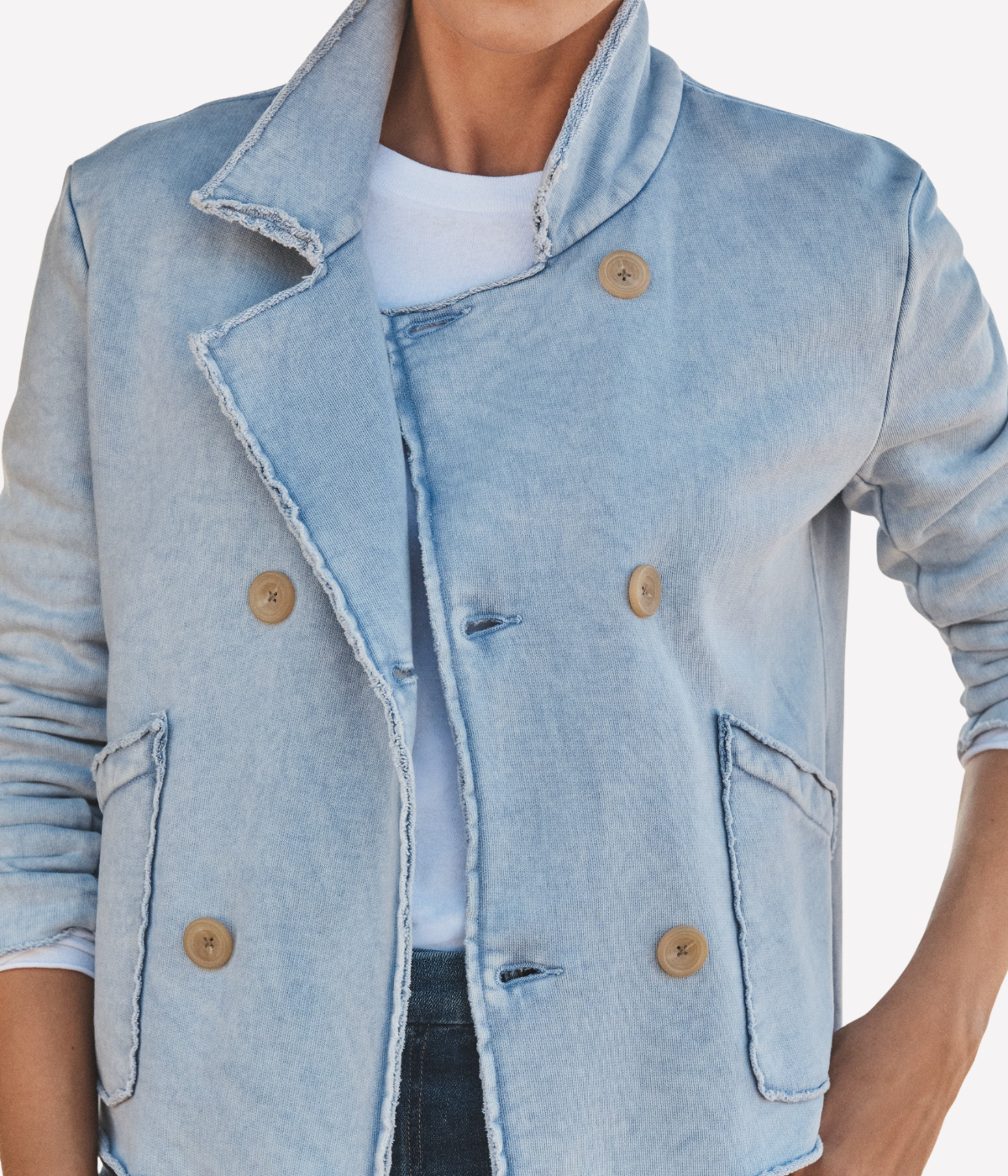 Mini Belfast Sweatshirt Peacoat in Pool Water Blue