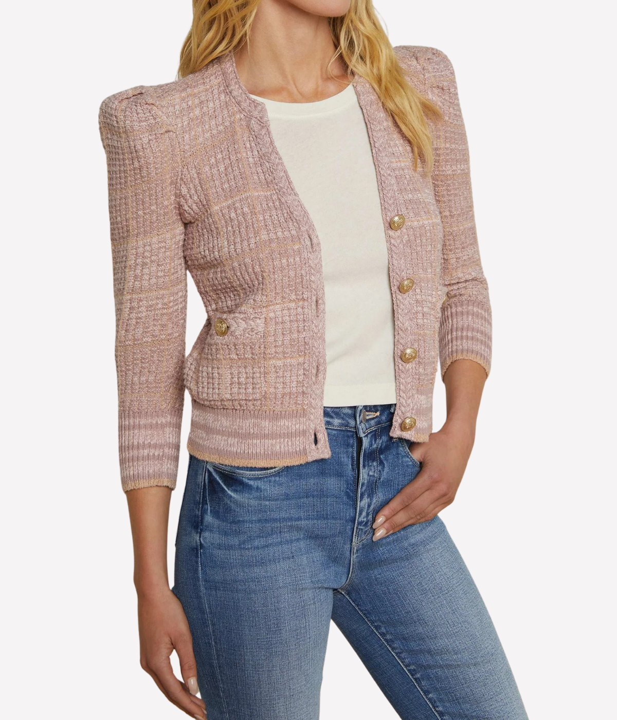 Jenni Cardigan in Dusty Pink