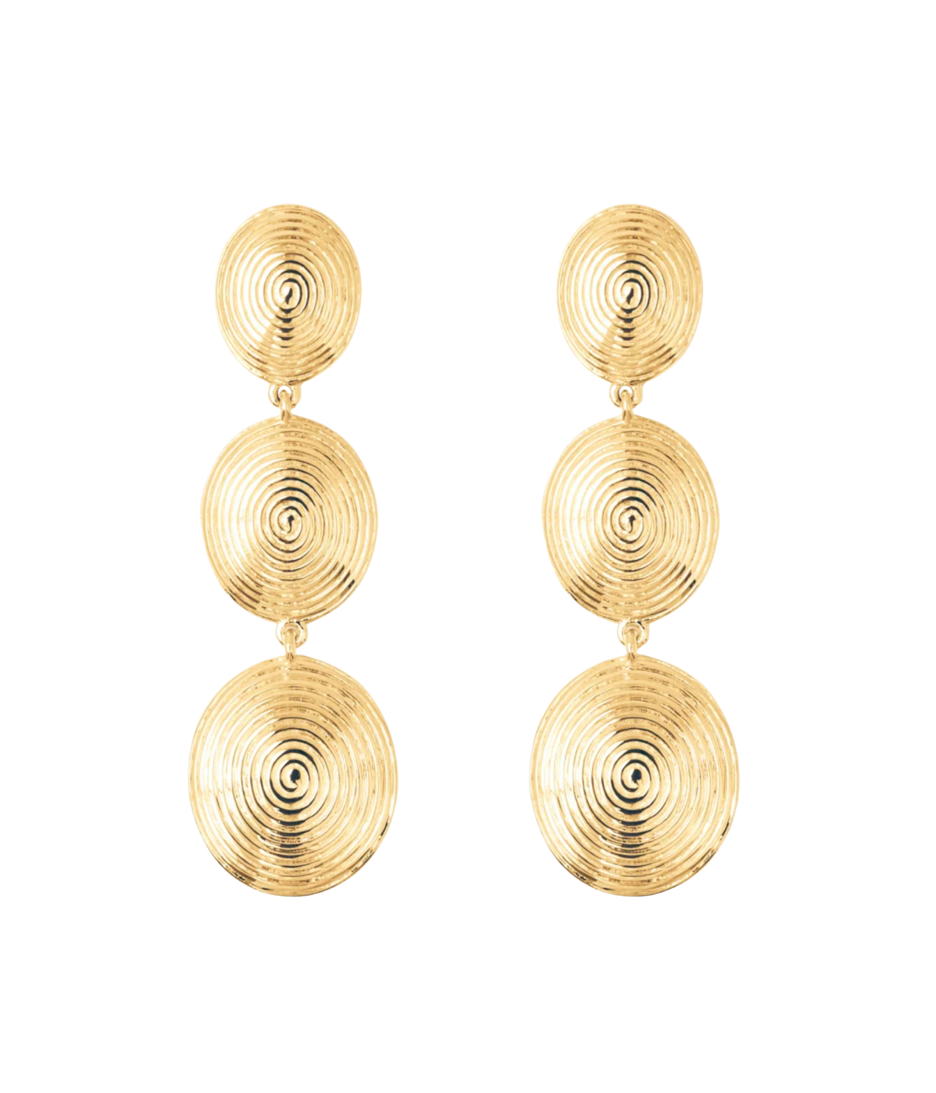 The Ruby Earrings In Gold