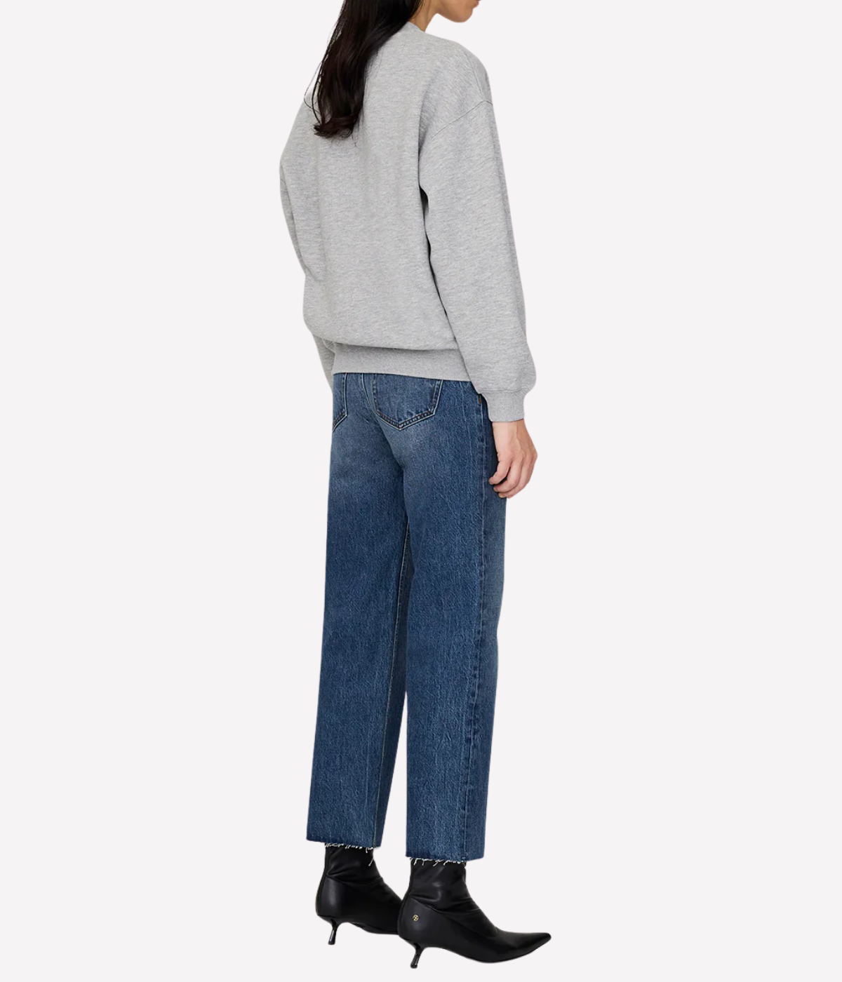 Spencer Sweatshirt in Grey Melange