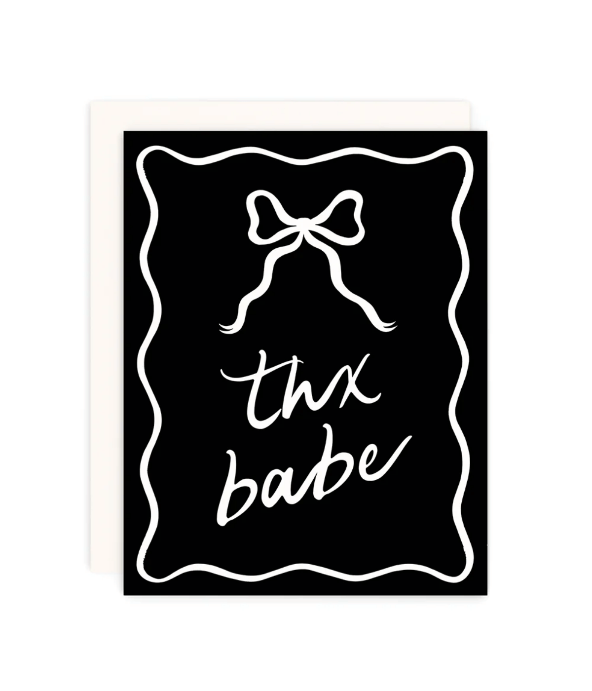 Thx Babe Card