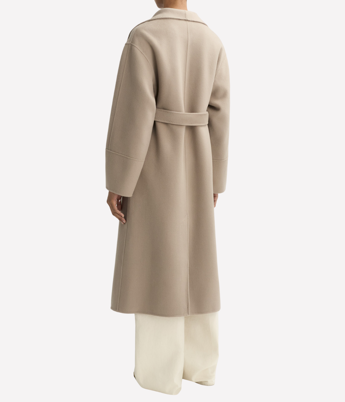 Long Coat in Dark Sand