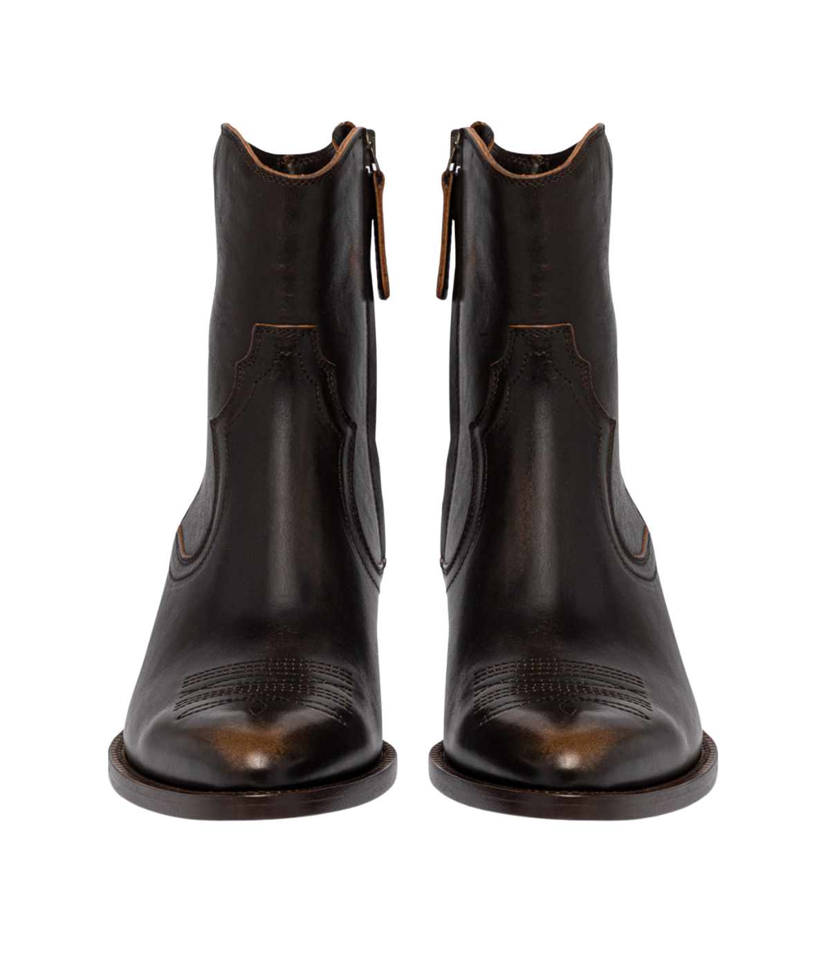 Annie Ankle Boot In Fondente