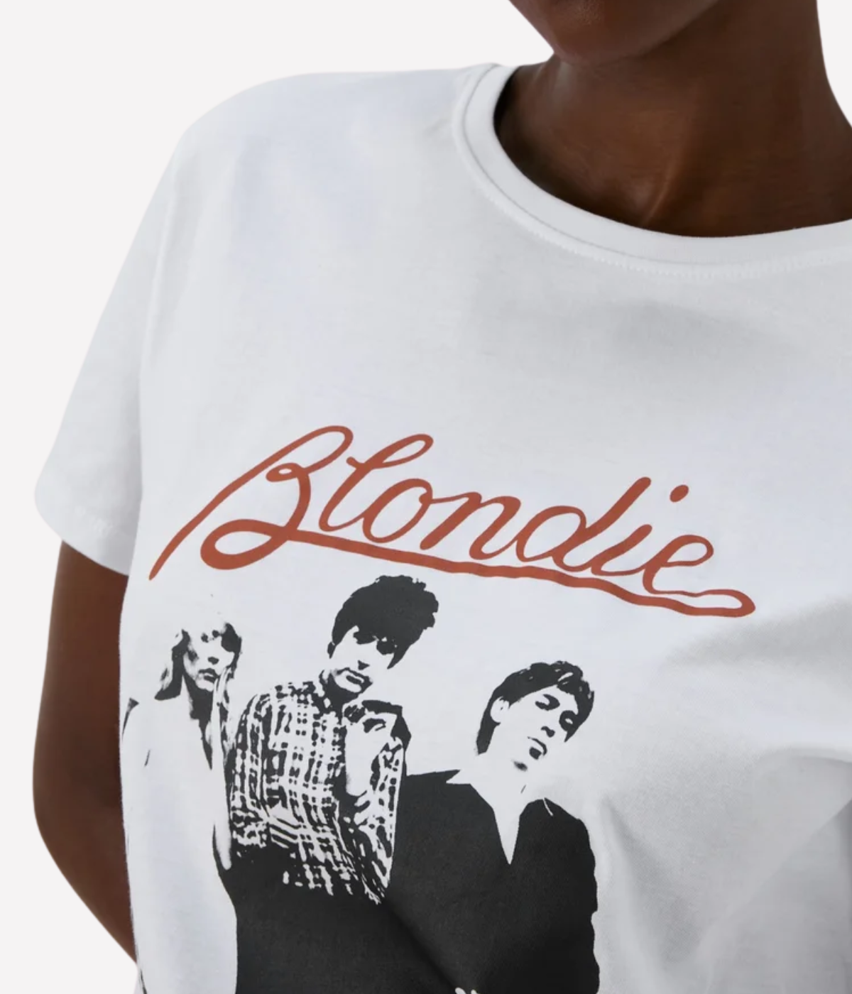 Blondie Tee in Vintage White