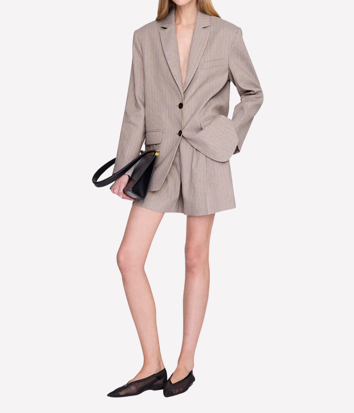 Quinn Blazer In Taupe