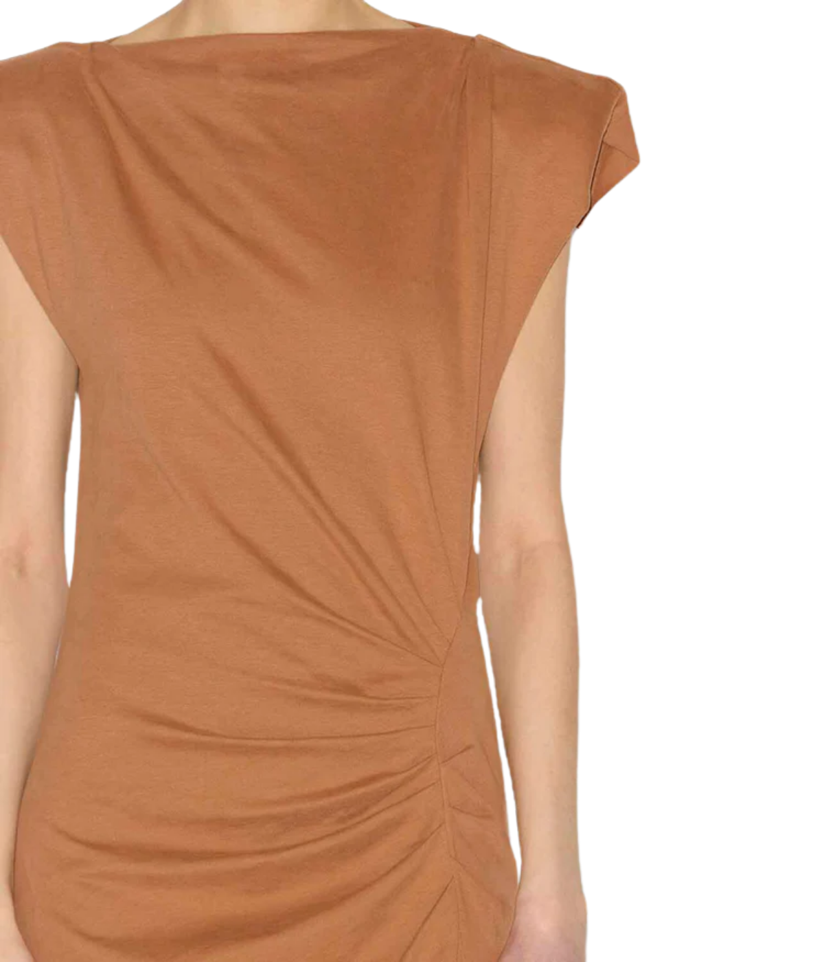 Nadela Dress in Caramel