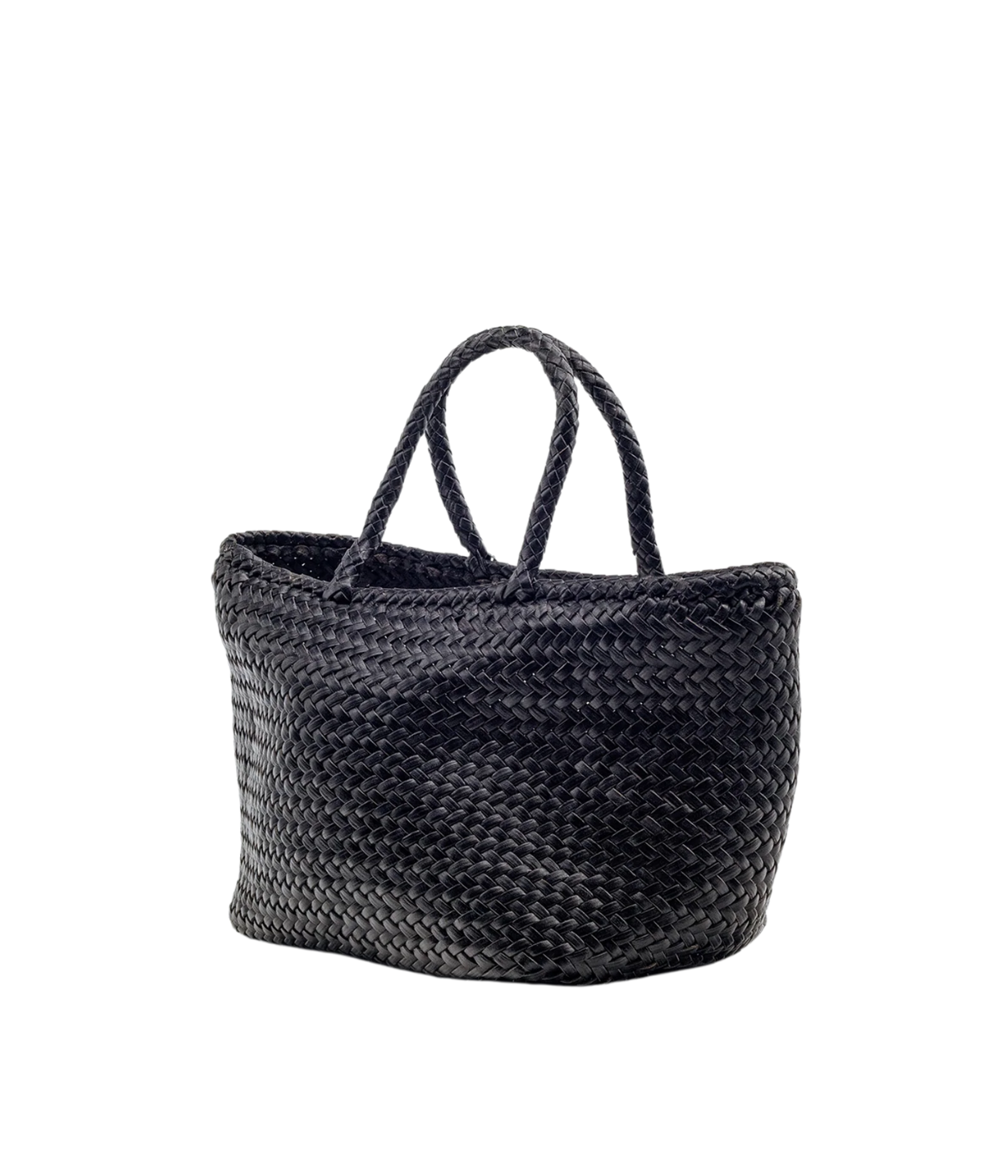 Grace Basket Bag in Black