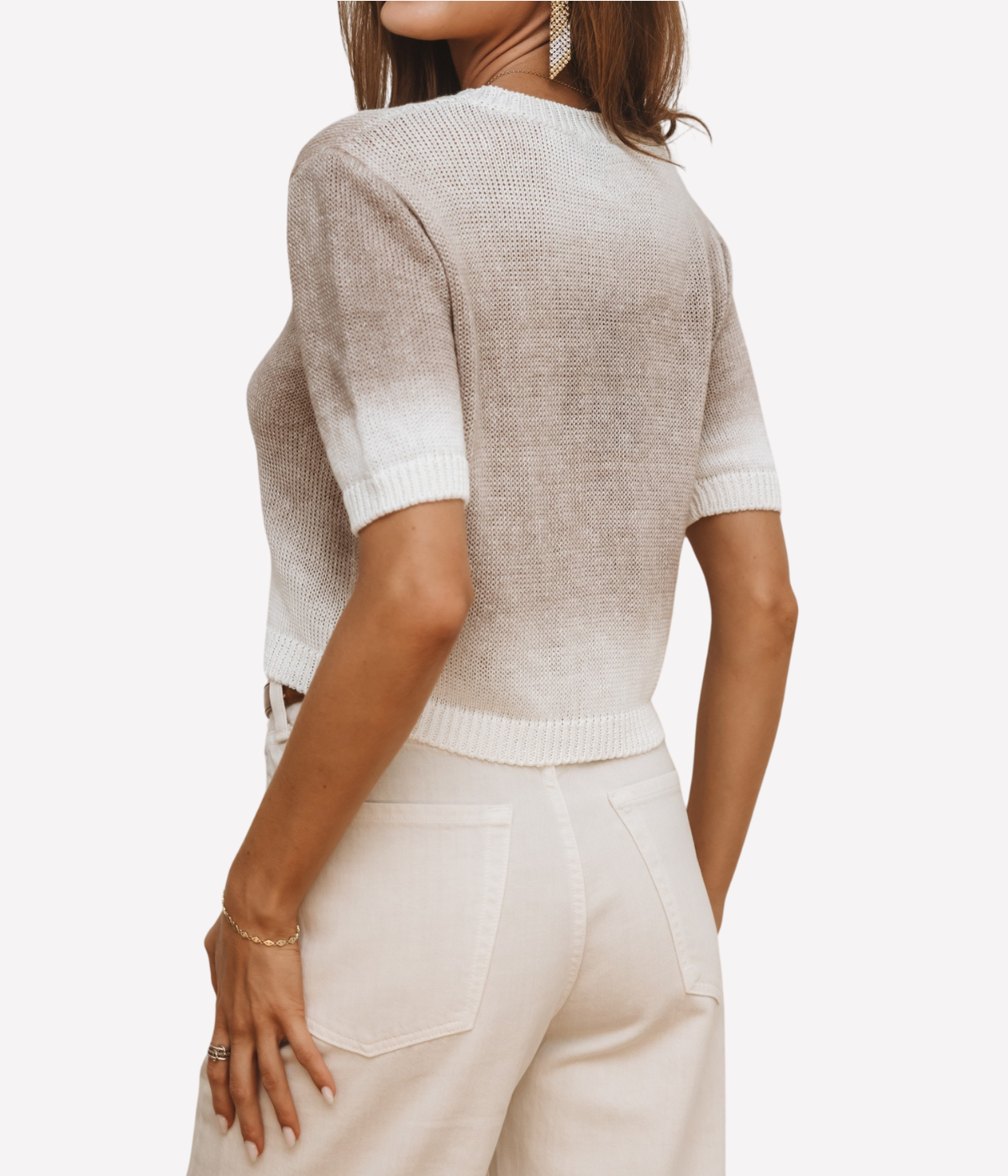 15th Anniversary Short Sleeve Maglia in Noce Moscata