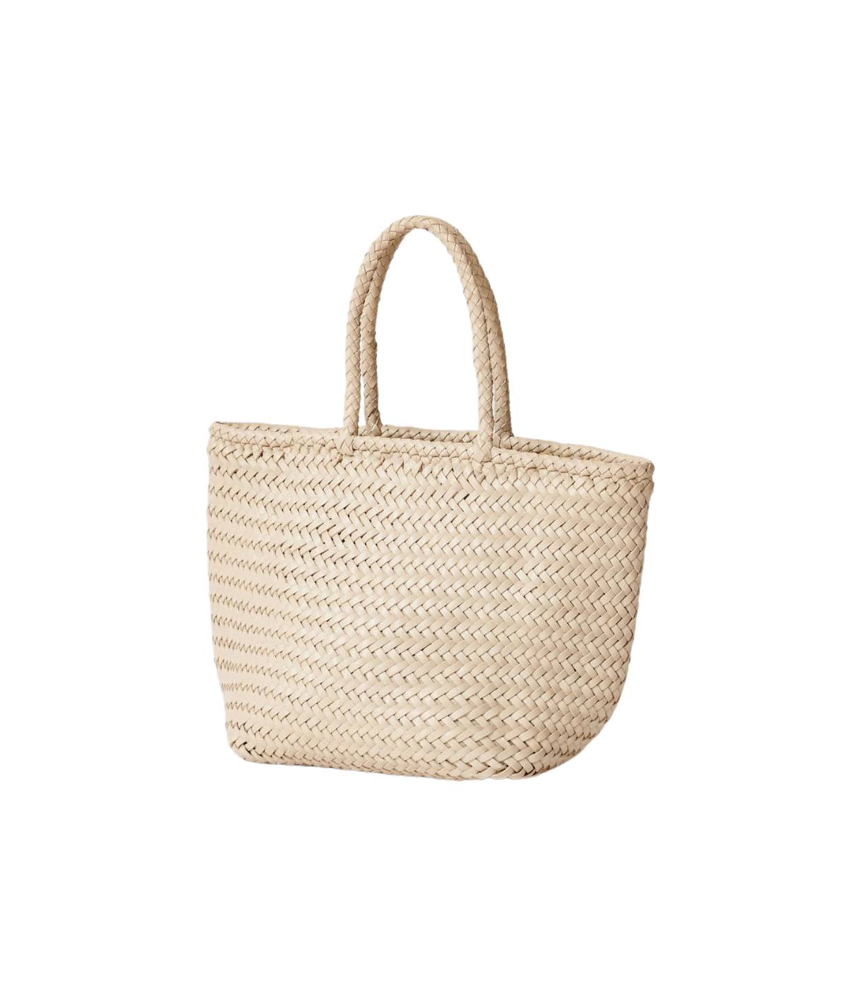 Grace Basket Bag in Pearl