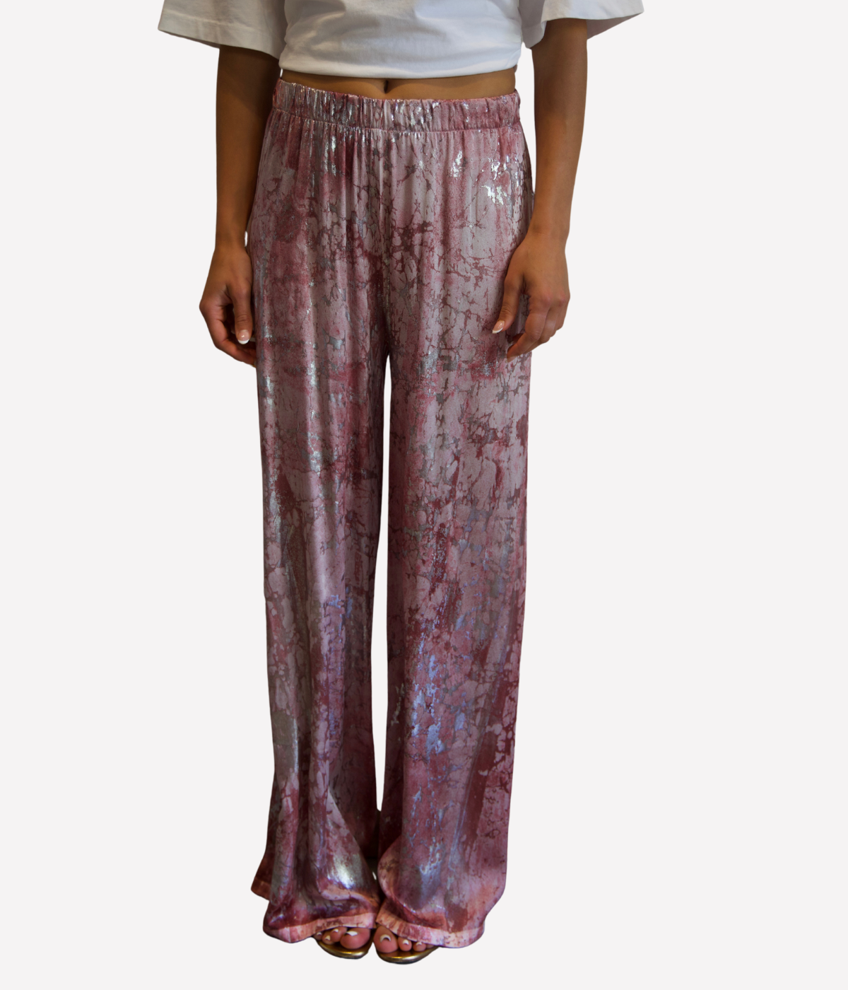 *FINAL SALE* Marble Lamination Pants in Agata