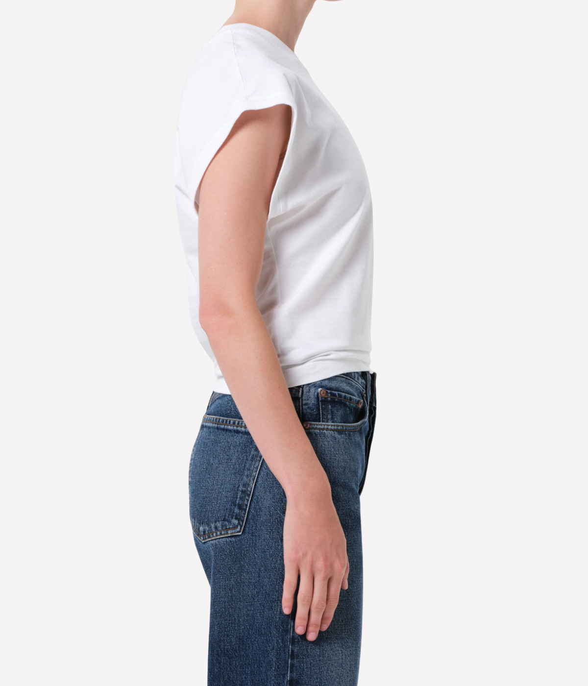Meg Tee in WHITE