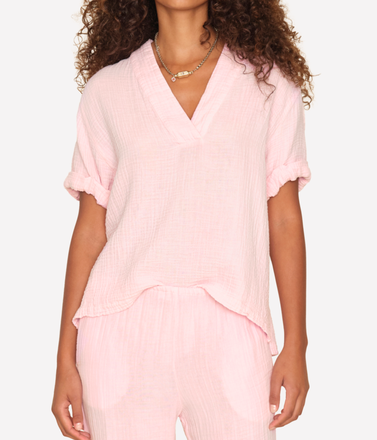 Avery Top in Pink Dawn