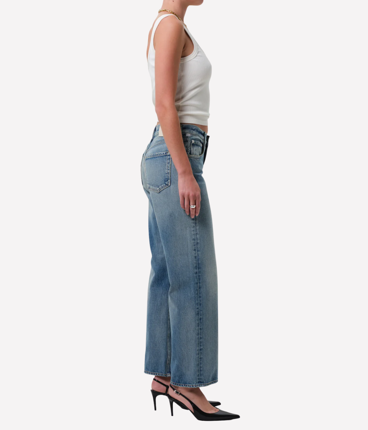 Lindz Low Rise Jean In Bijou