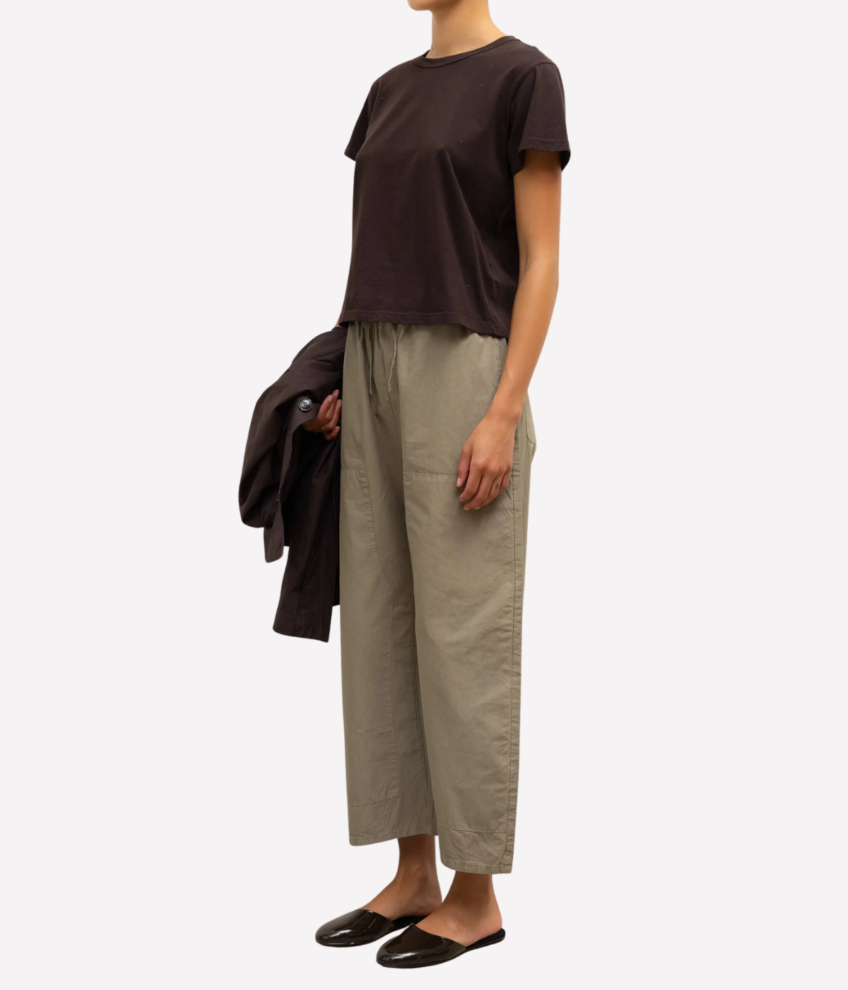 The Margo Tee in Chocolate