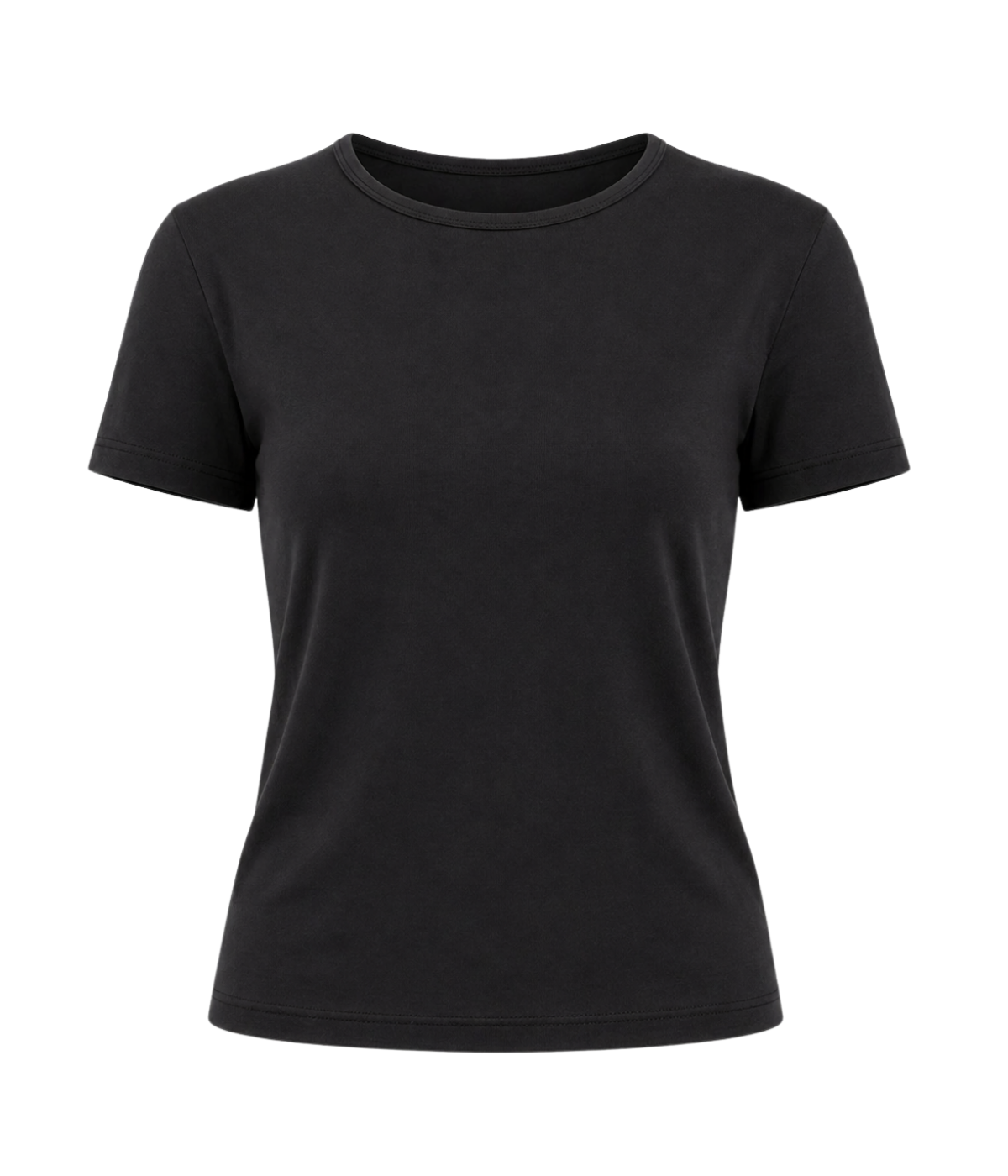 Sea Island T-Shirt in BLACK