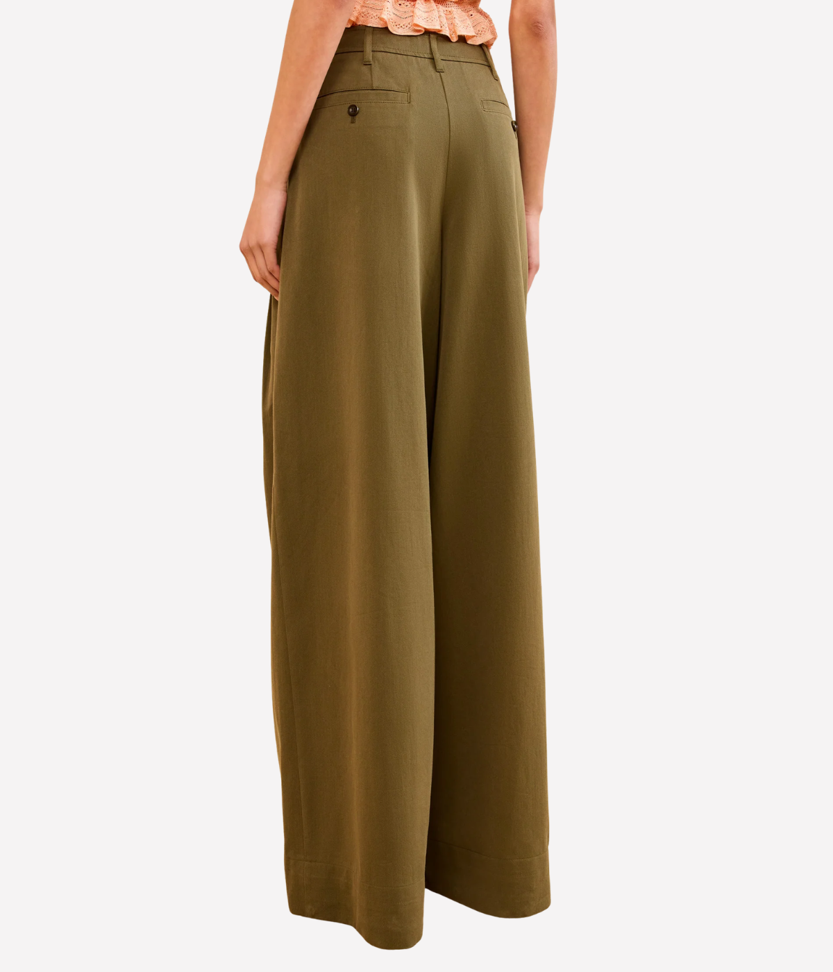 Motherwell Wide Leg Trouser In Pinon