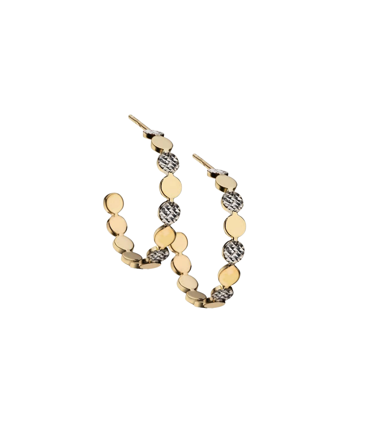 Bea 1" Hoops In Gold & Silver