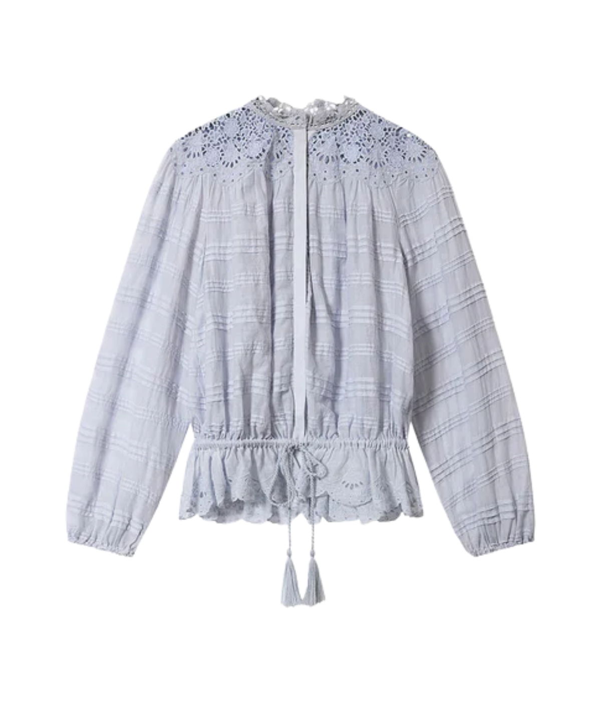 Polly Top in Light Blue