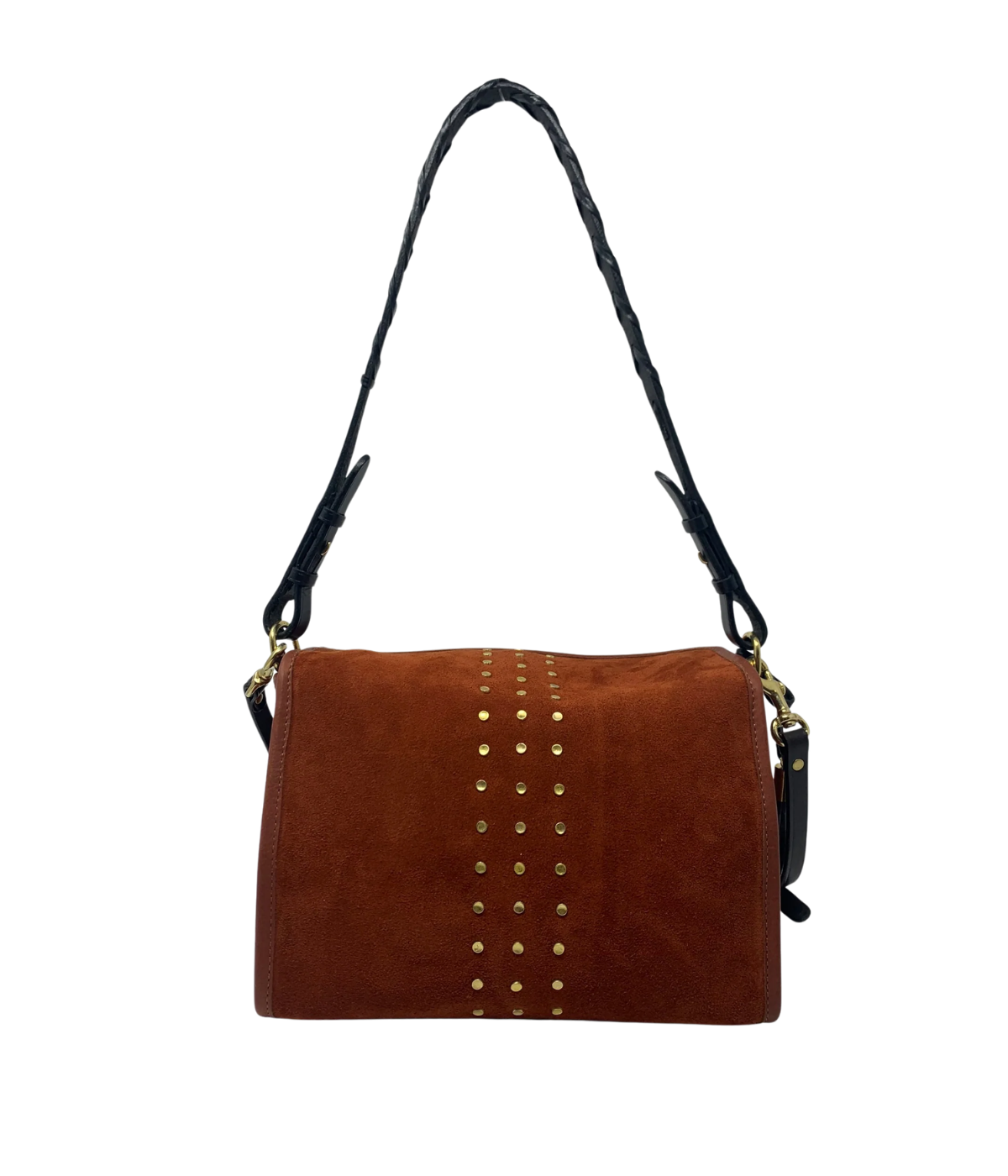Ella Bag Small Stud In Rust
