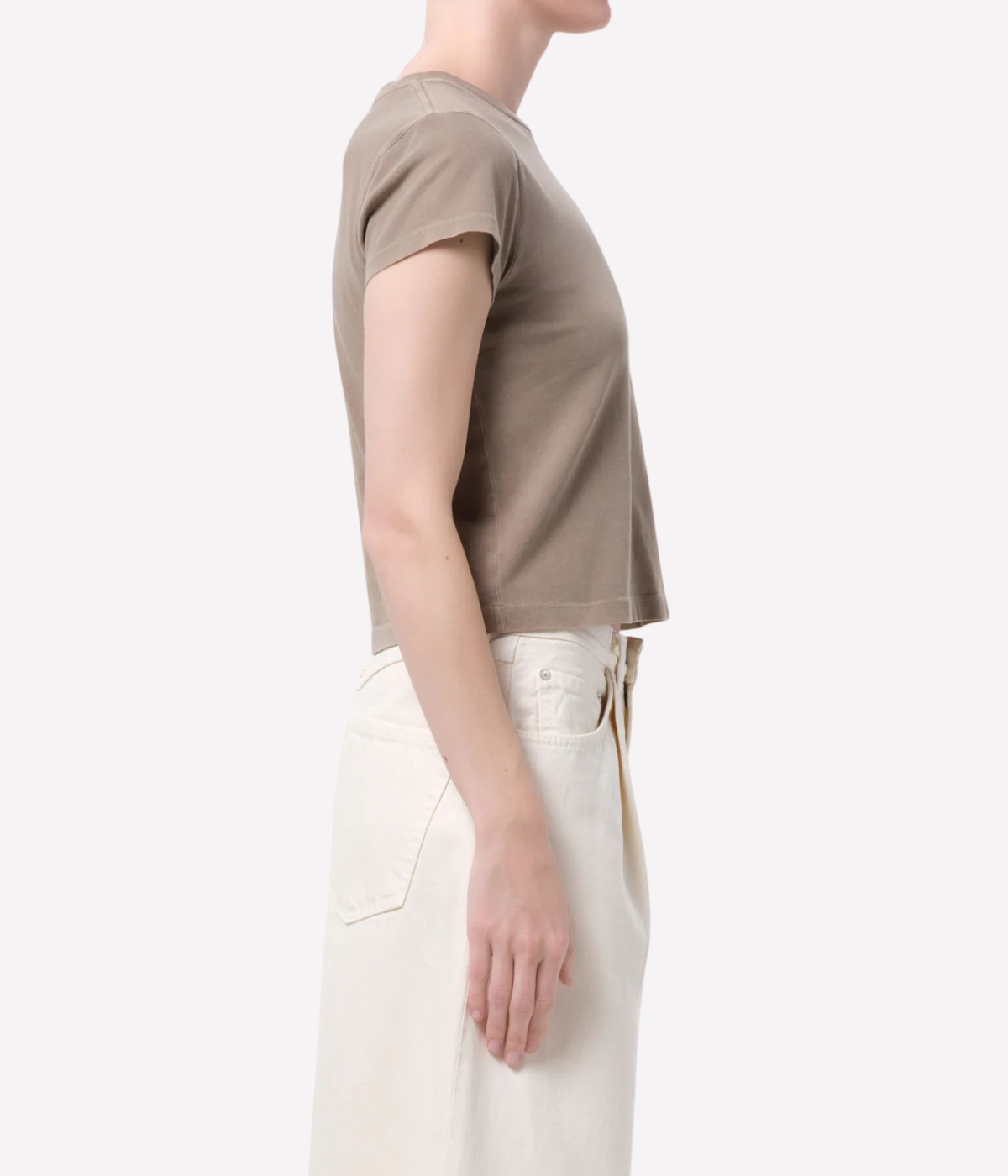 Adine Shrunken Tee in Trail