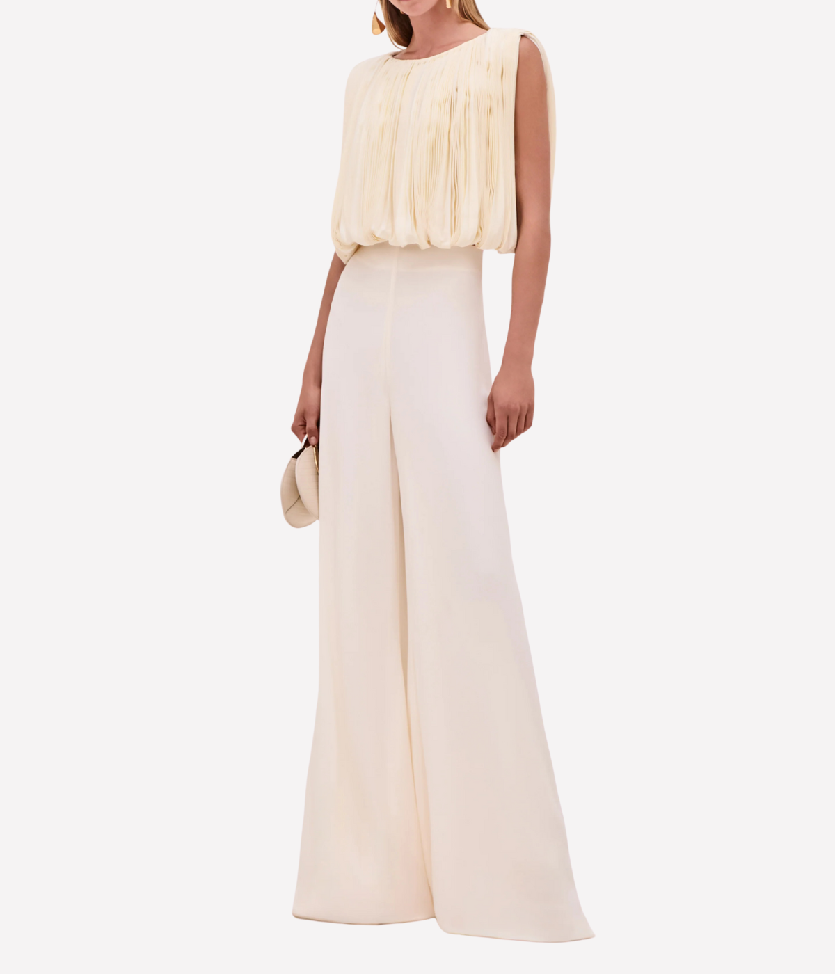 Dorett Top in Ivory