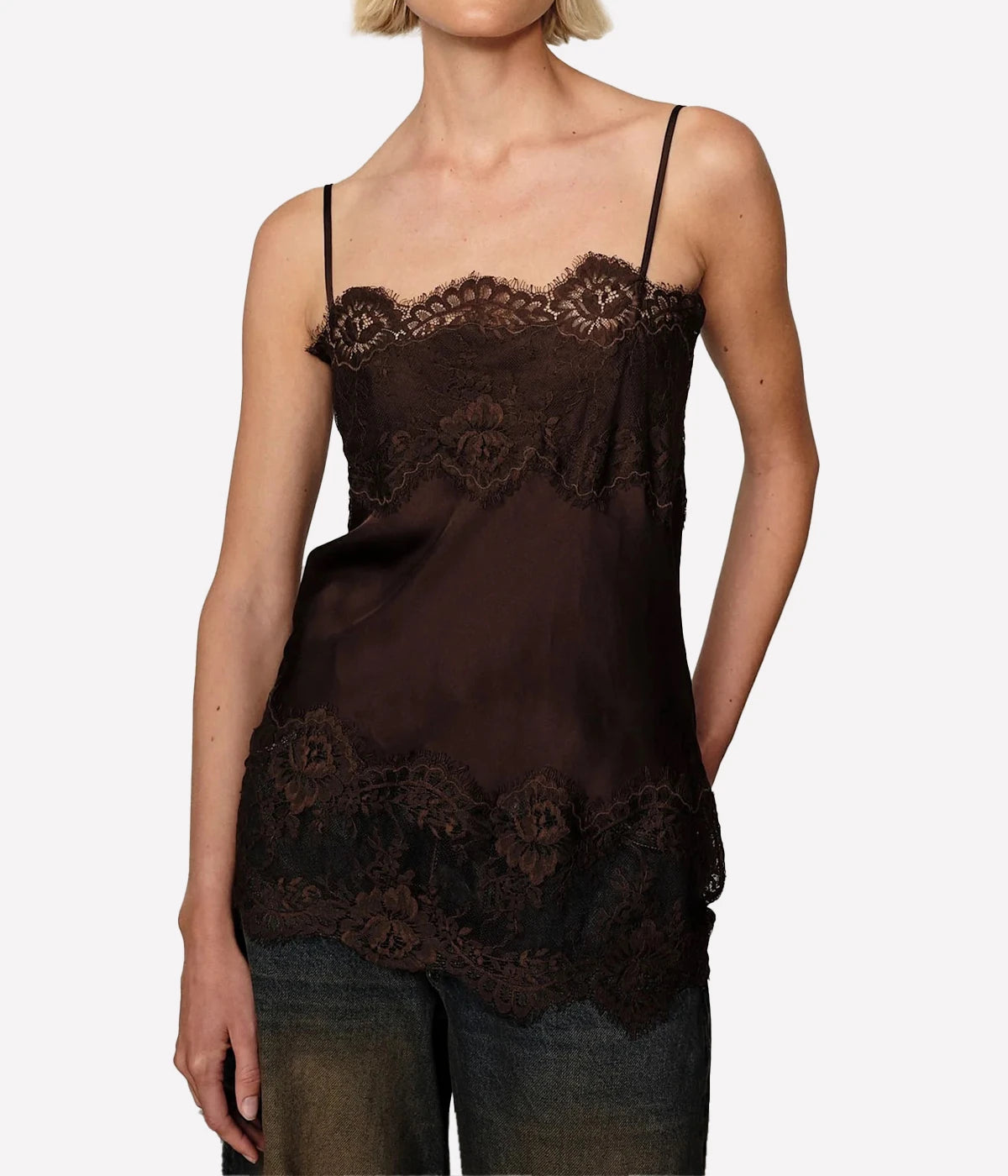Linnea Top In Java Brown