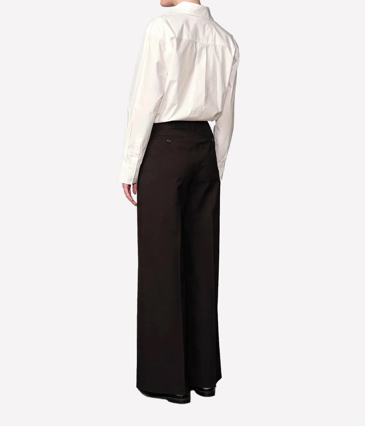 Felicia Midt Waist Pants In Black