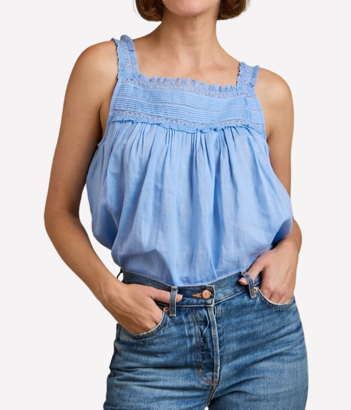 Benita Top In Bluejay