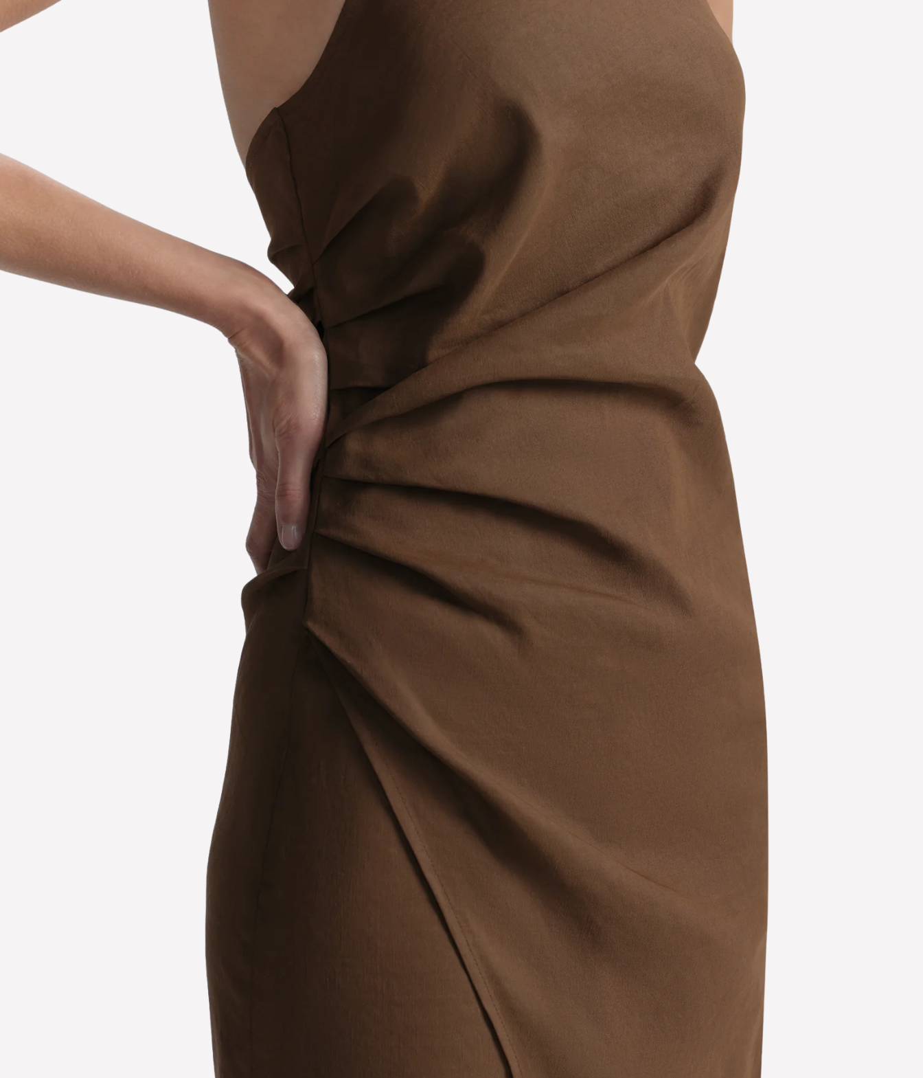 Sylvie Dress in Milk Chocolate