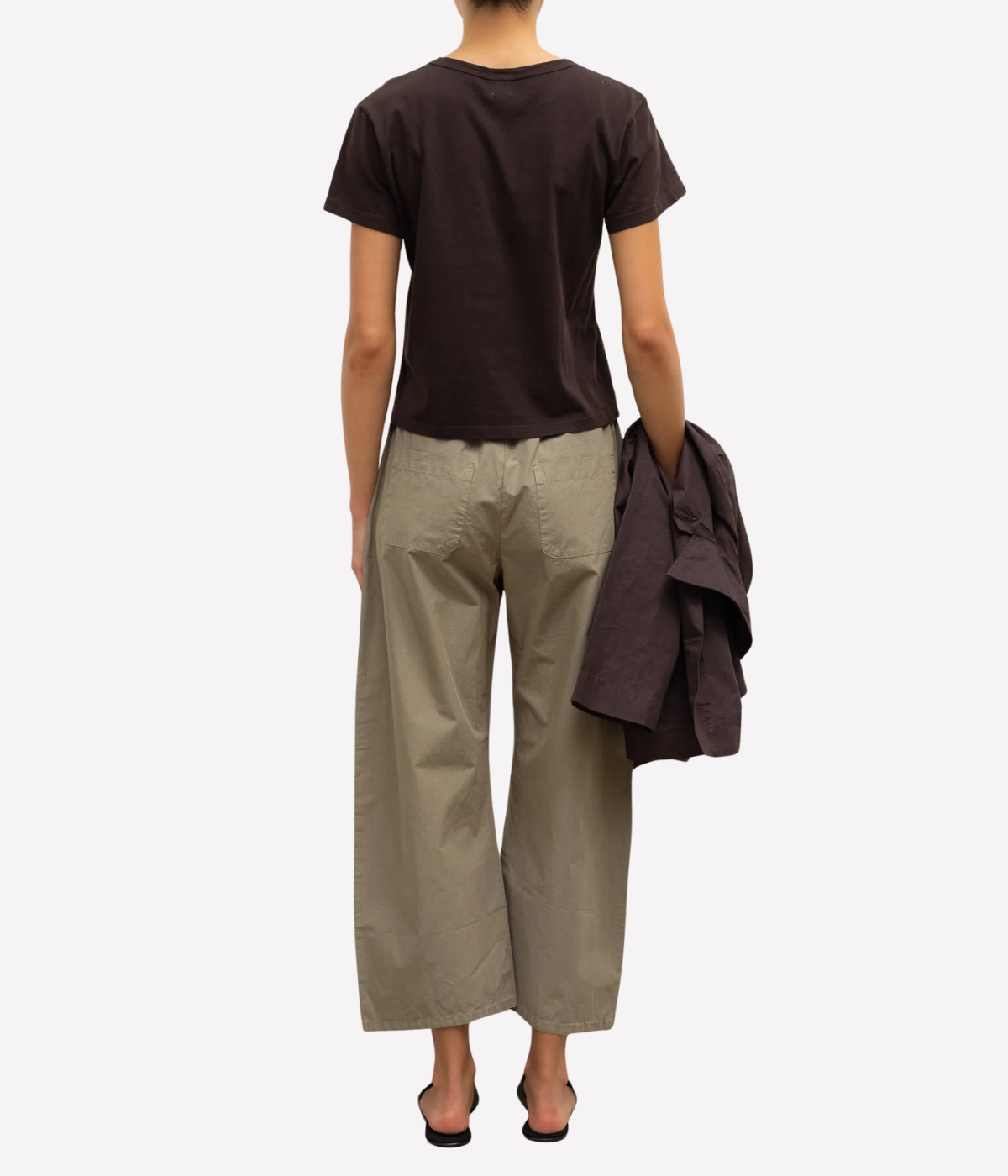 The Margo Tee in Chocolate