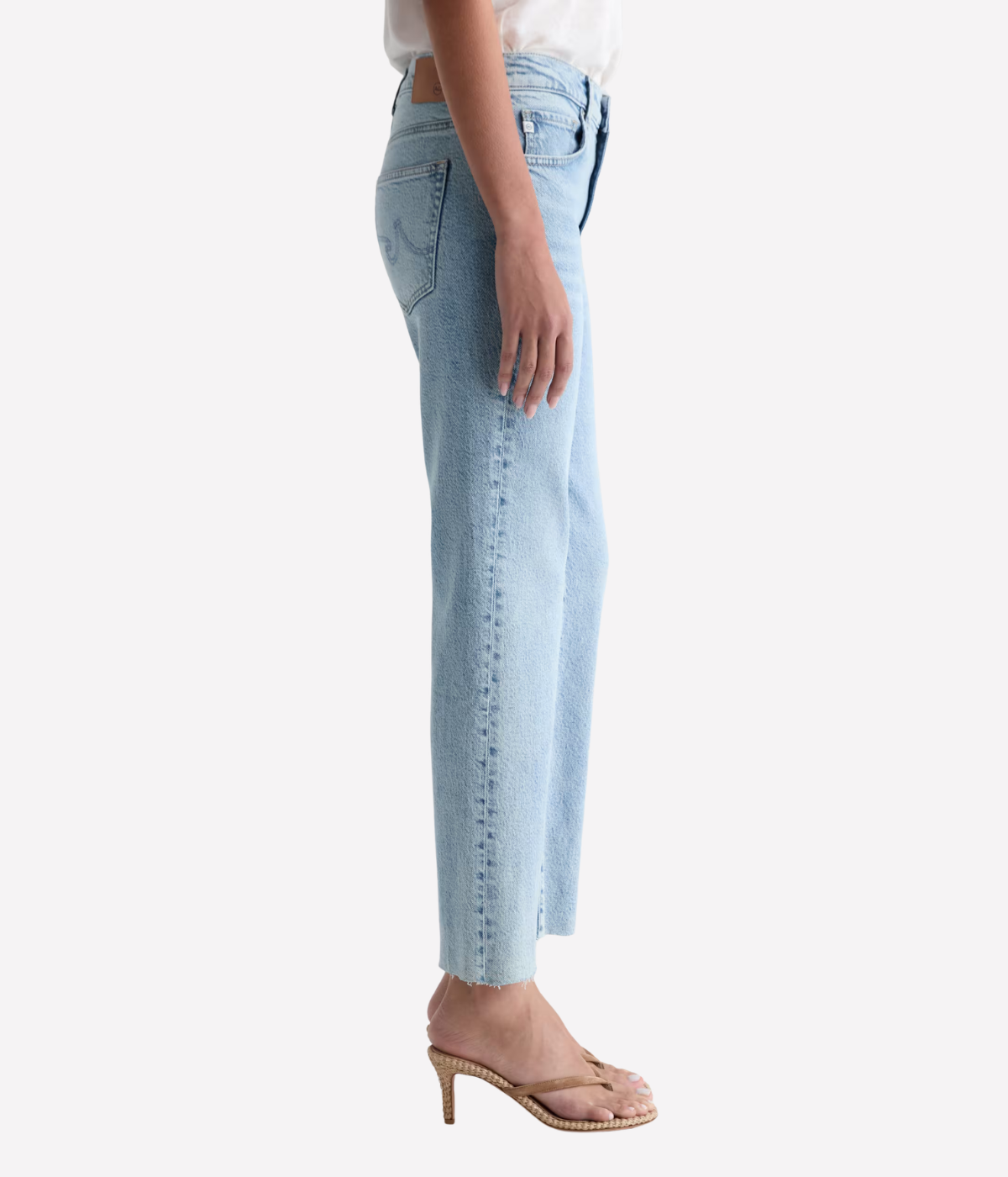 Brinley Crop Jean in Gold Country