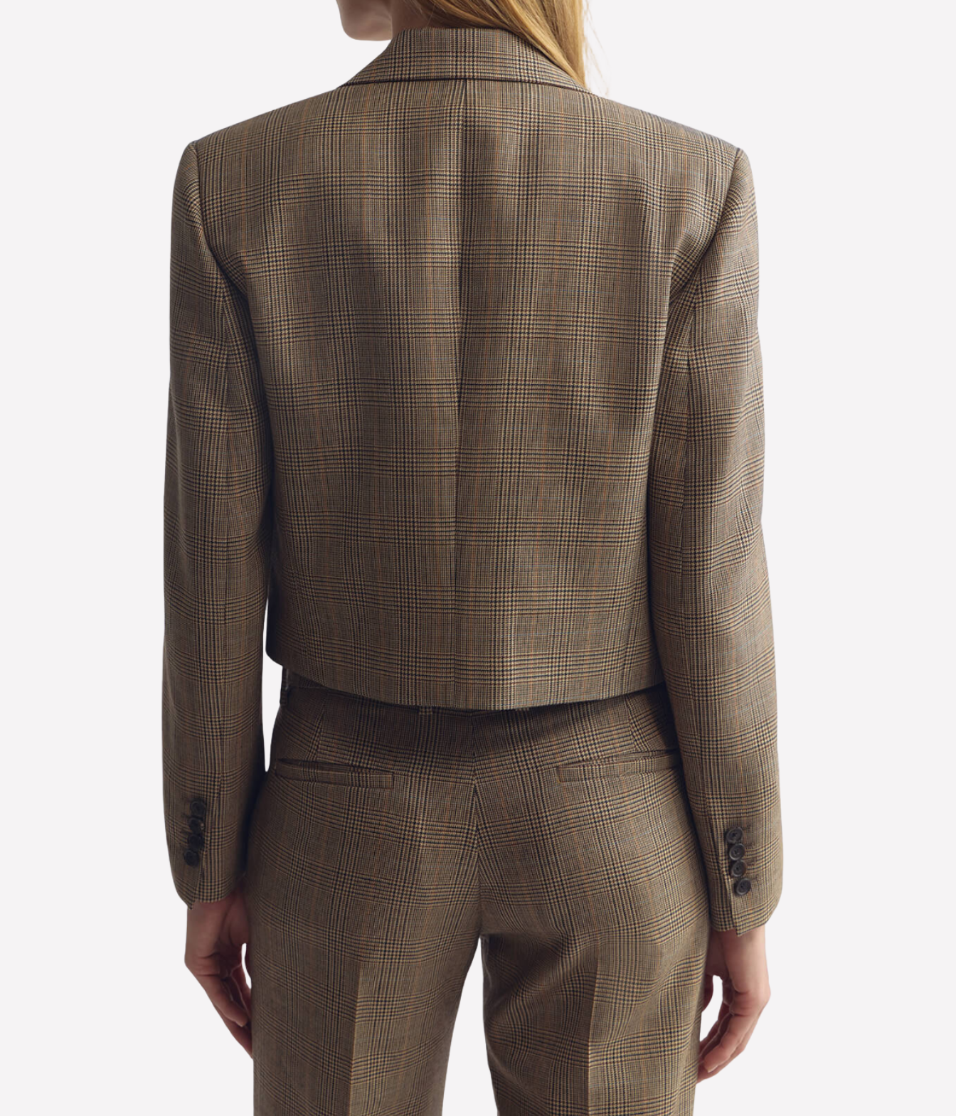 Swan Jacket In Glen Tan